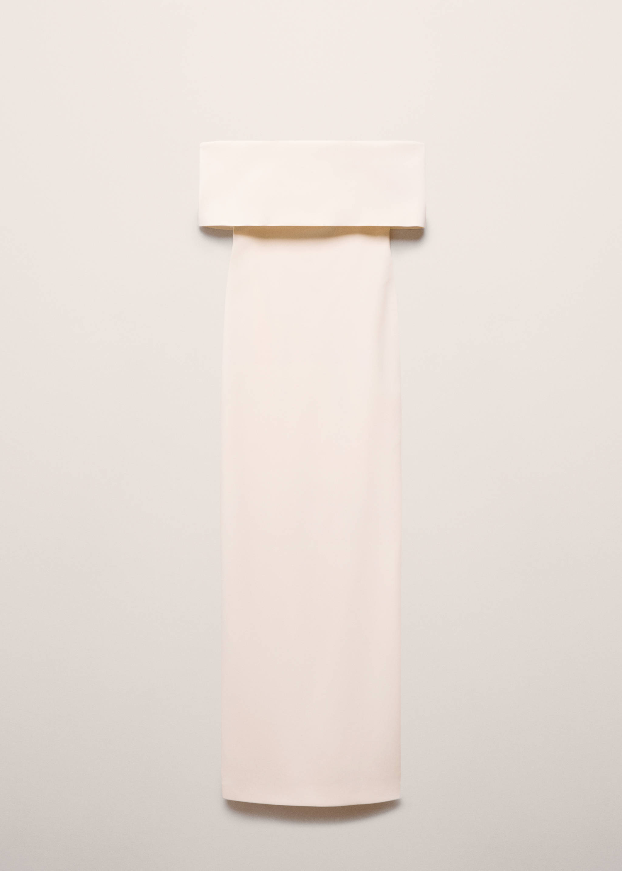 Off-the-shoulder dress with slit detail - Article without model