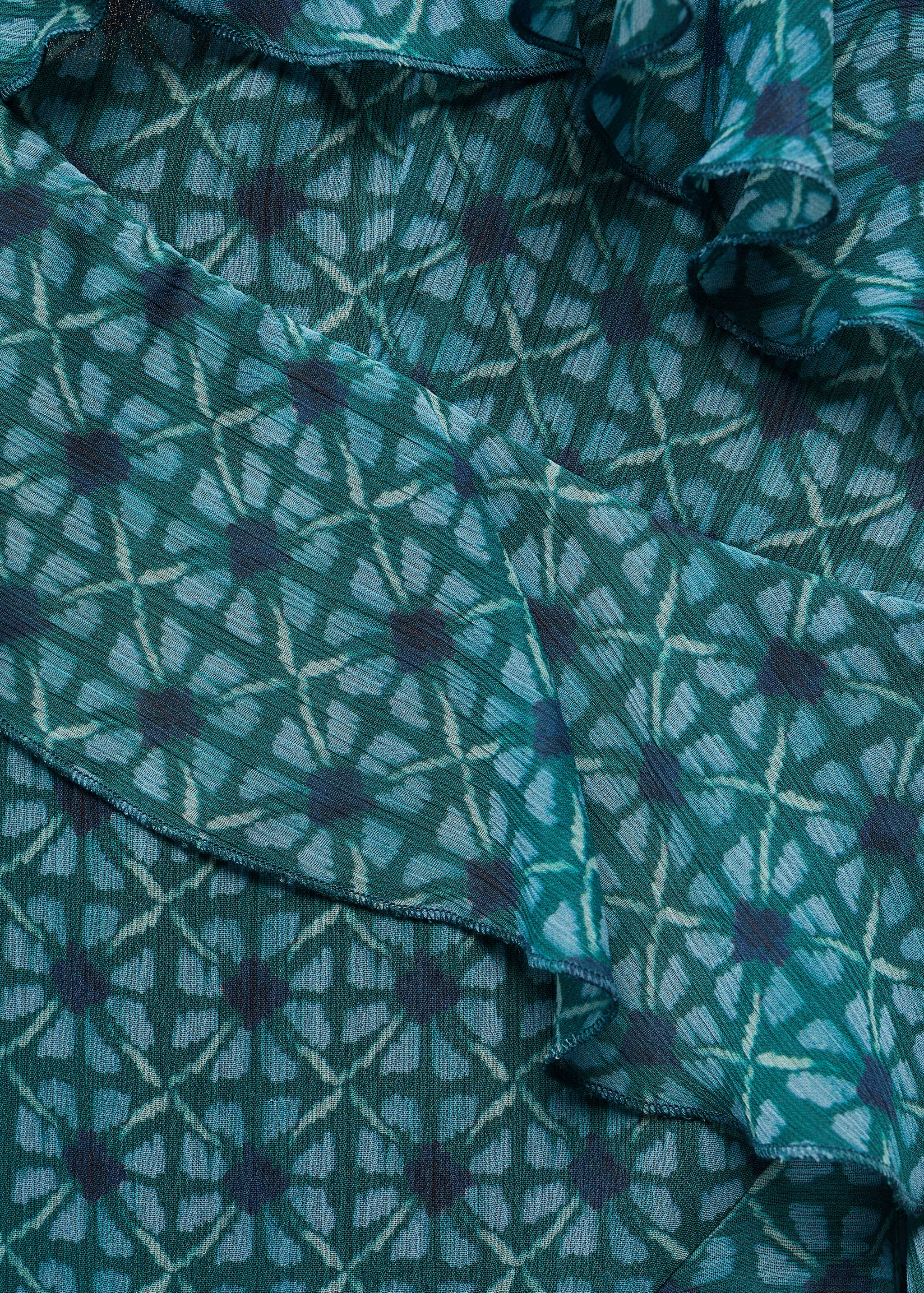 Asymmetrical ruffled-hem dress - Details of the article 8