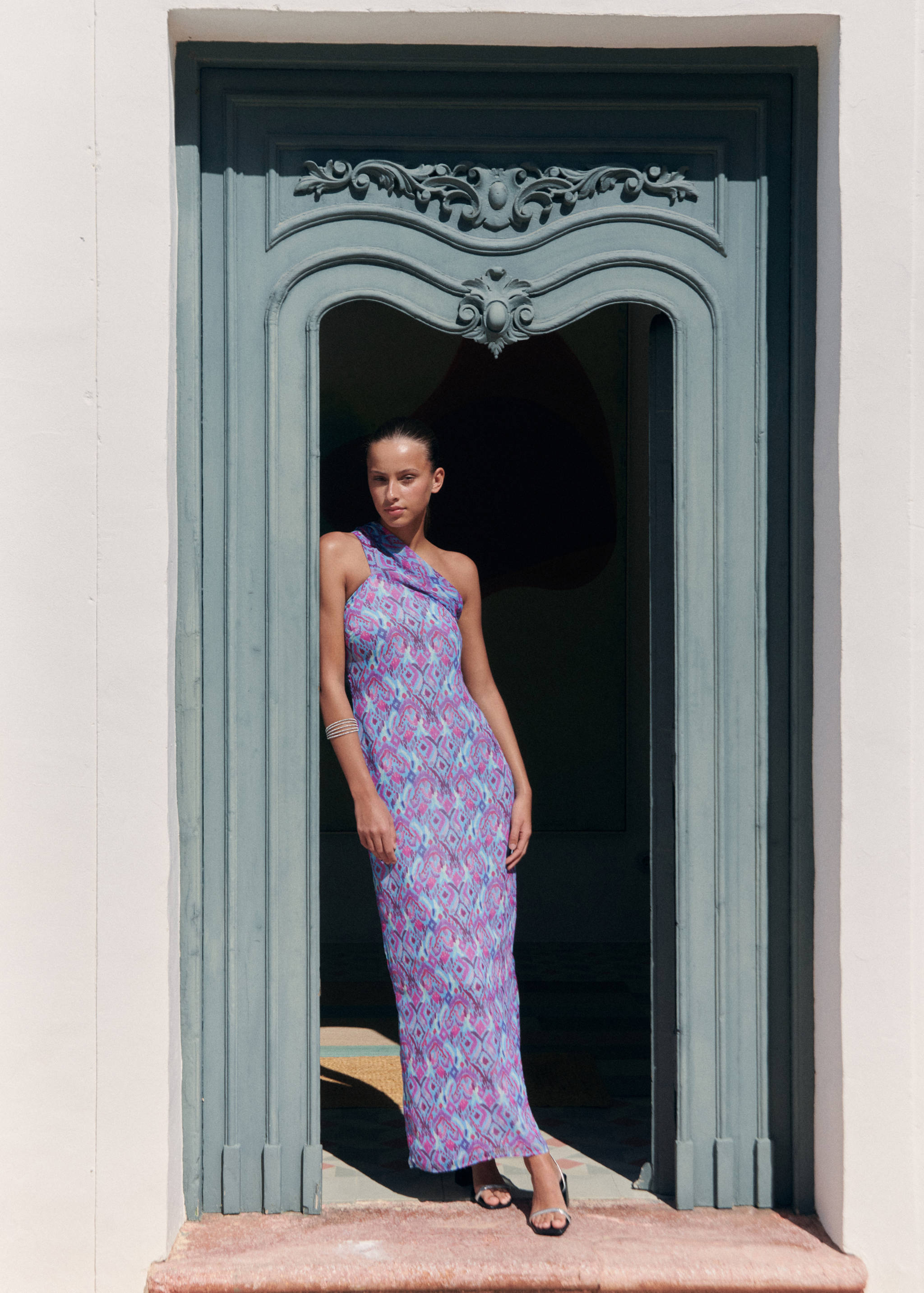 Robe asymétrique imprimée - Détail de l'article 5