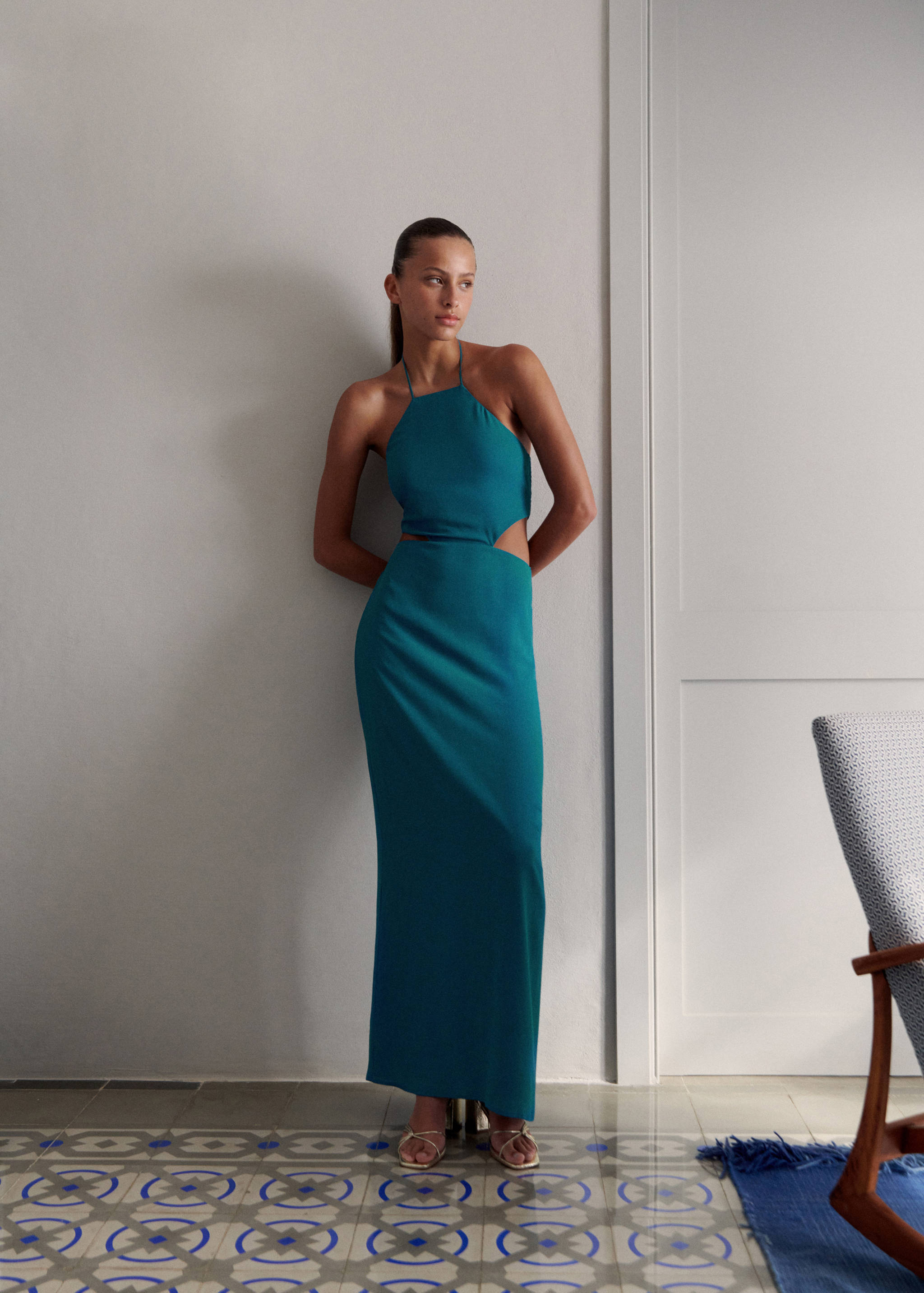 Robe longue halter - Détail de l'article 5