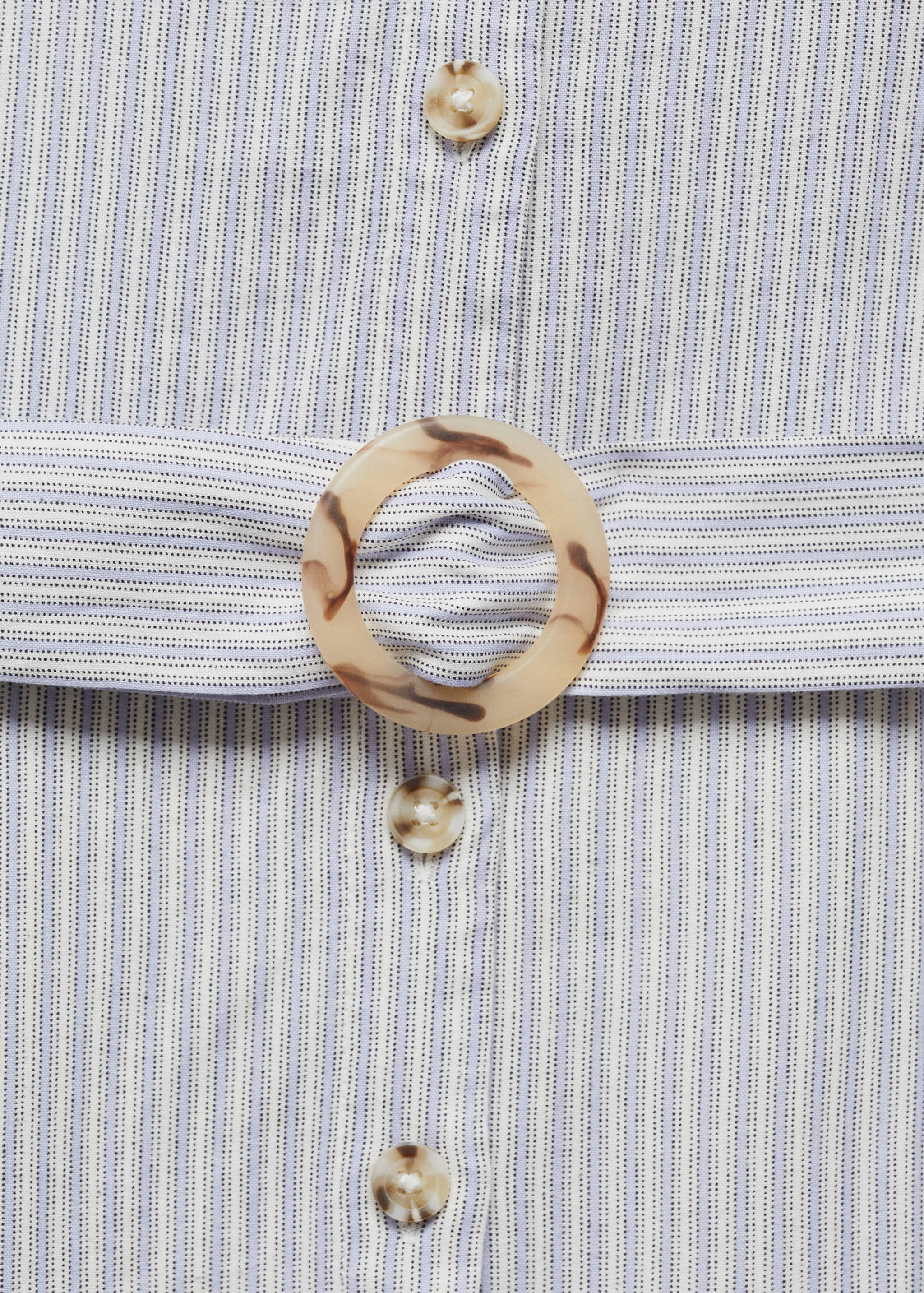 Belt shirt dress - Details of the article 8
