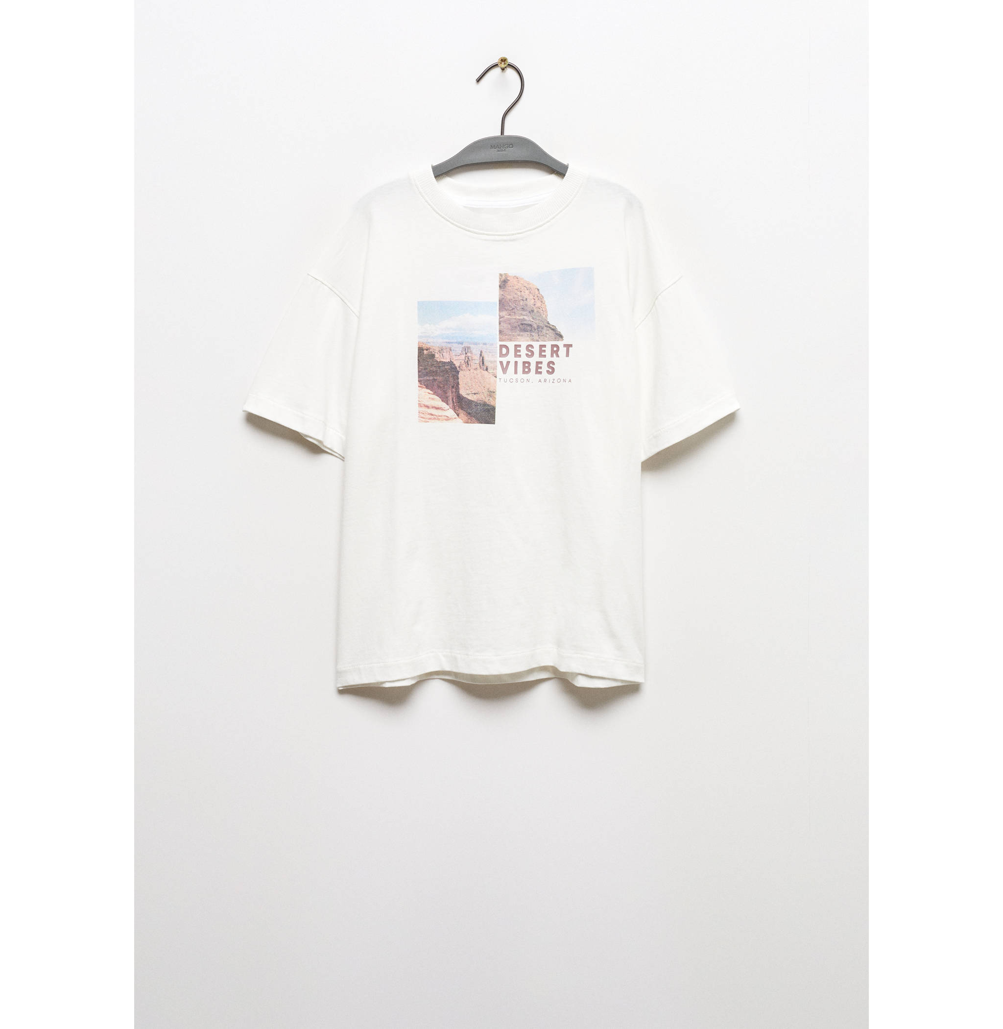 Bedrucktes Baumwoll-T-Shirt - Artikel ohne Model