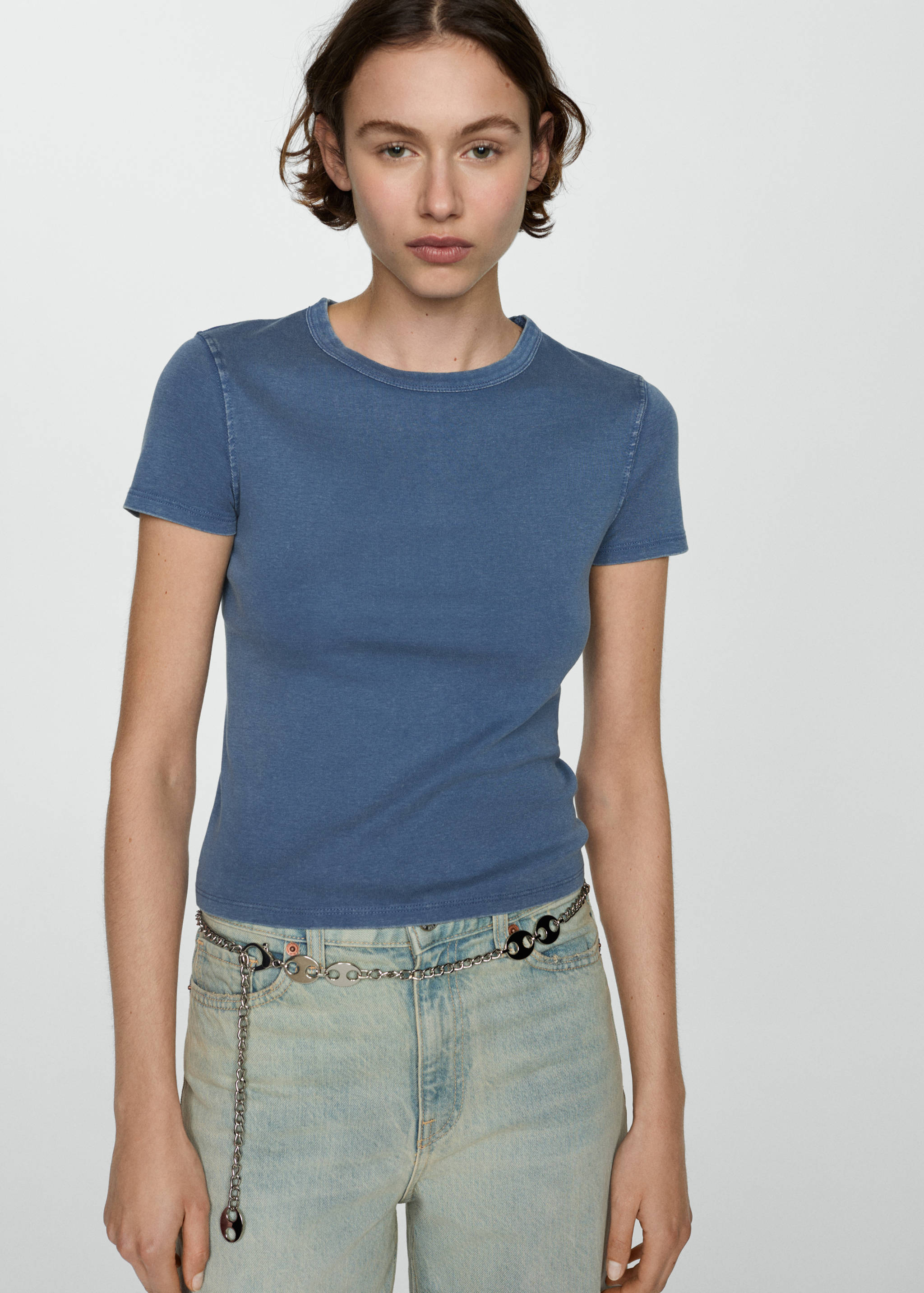 Samarreta 100% cotó - Pla mig