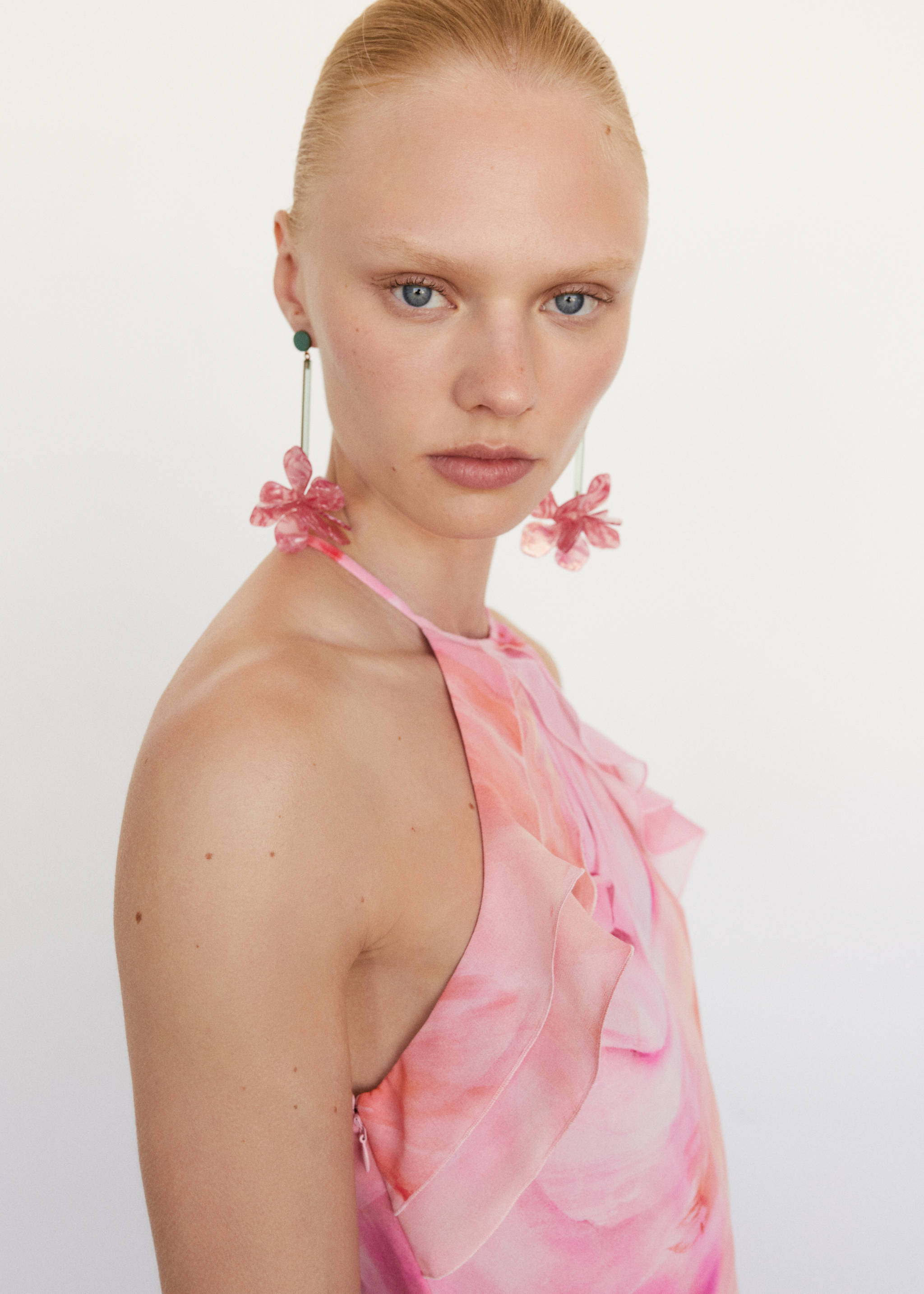 Robe à fleurs volantée - Détail de l'article 7