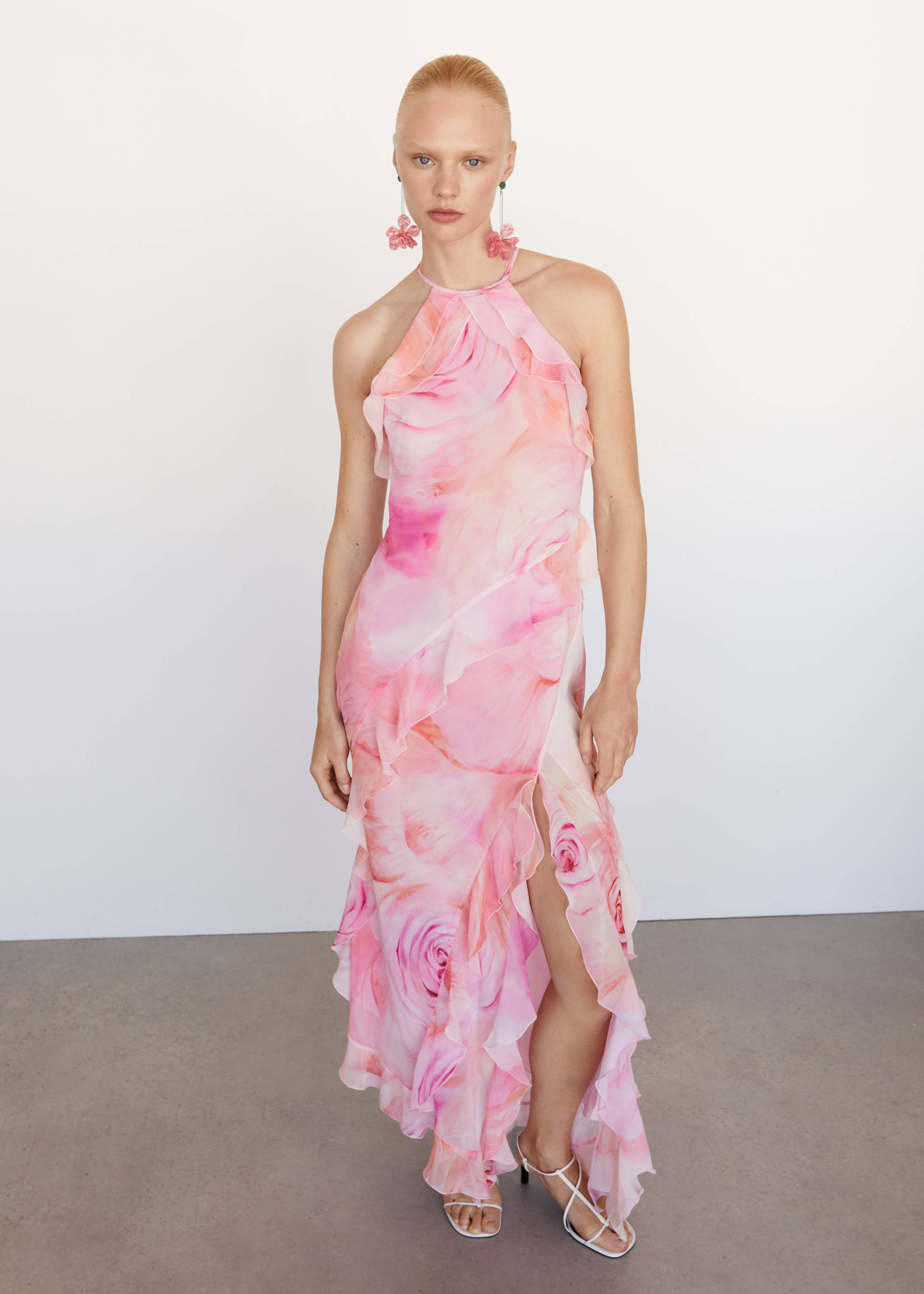 Robe à fleurs volantée - Détail de l'article 9