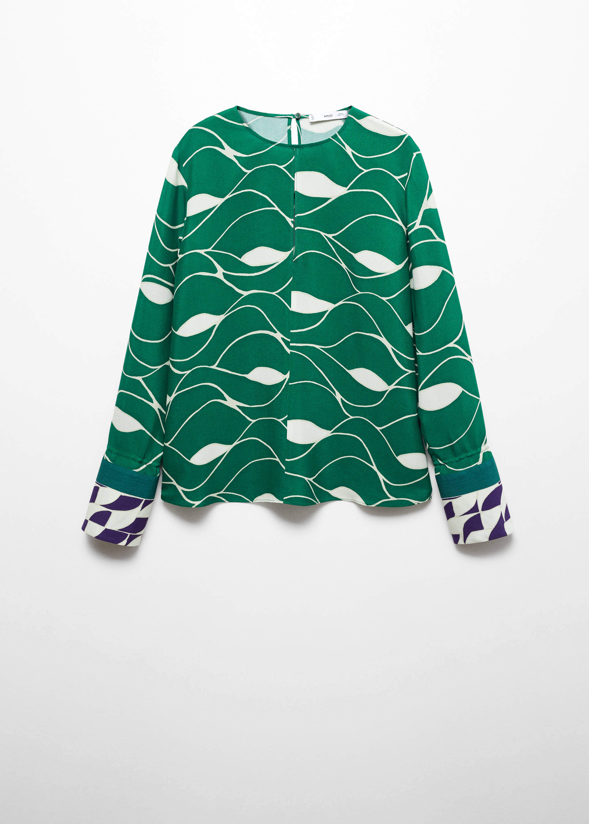 Blusa estampada lazo - Artículo sin modelo