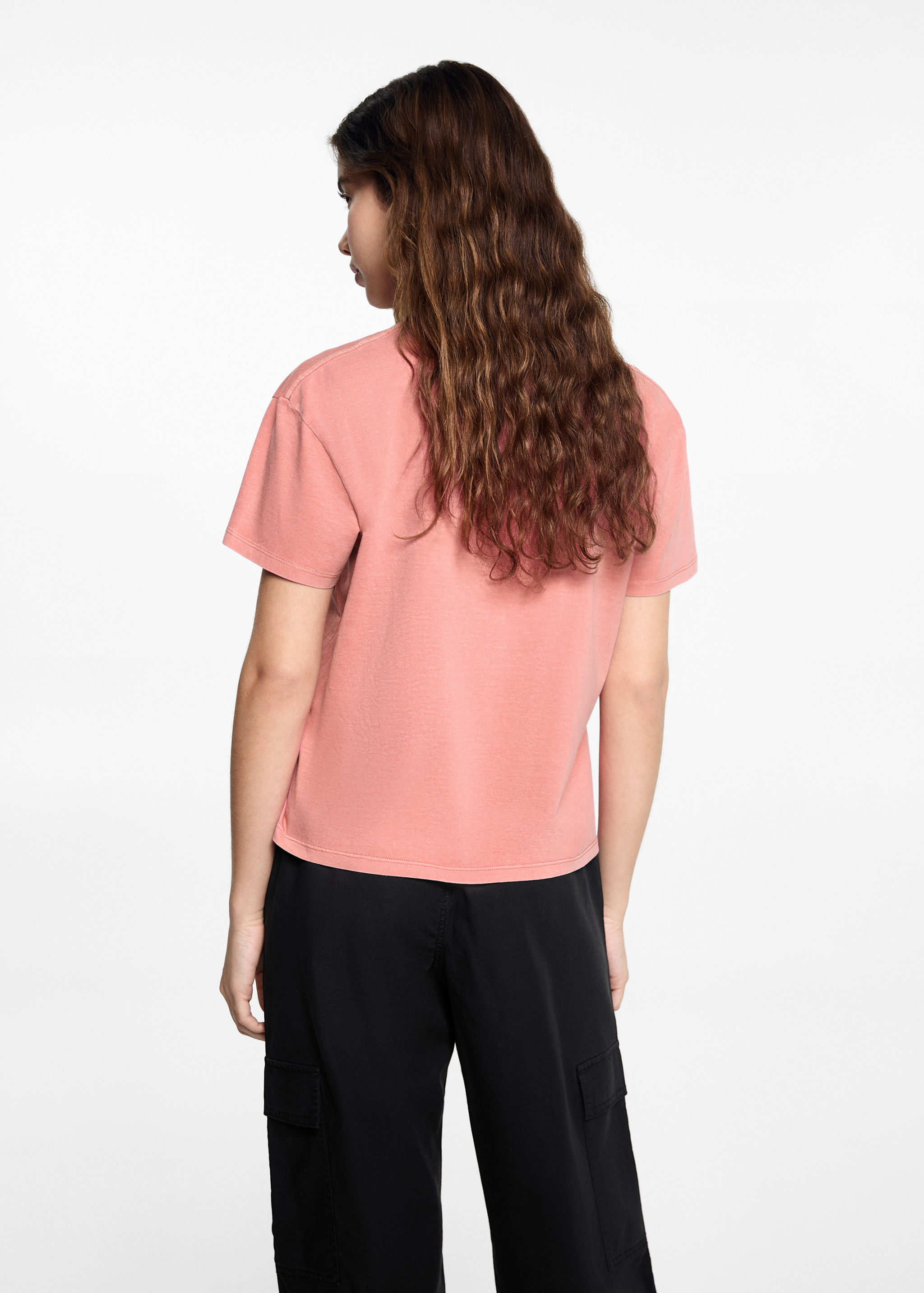 T-shirt coton imprimé - Verso de l’article