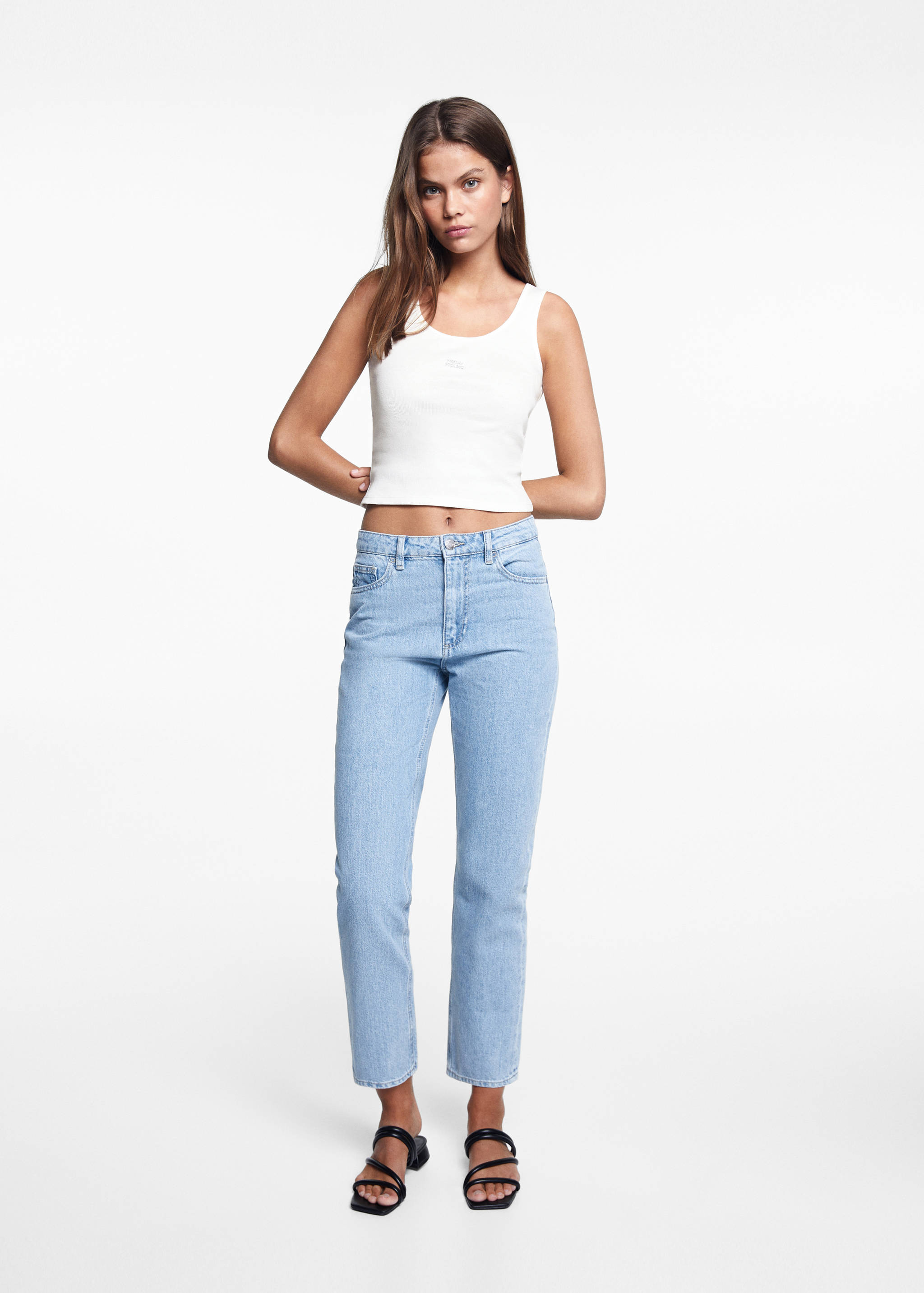 Strap cotton T-shirt - General plane