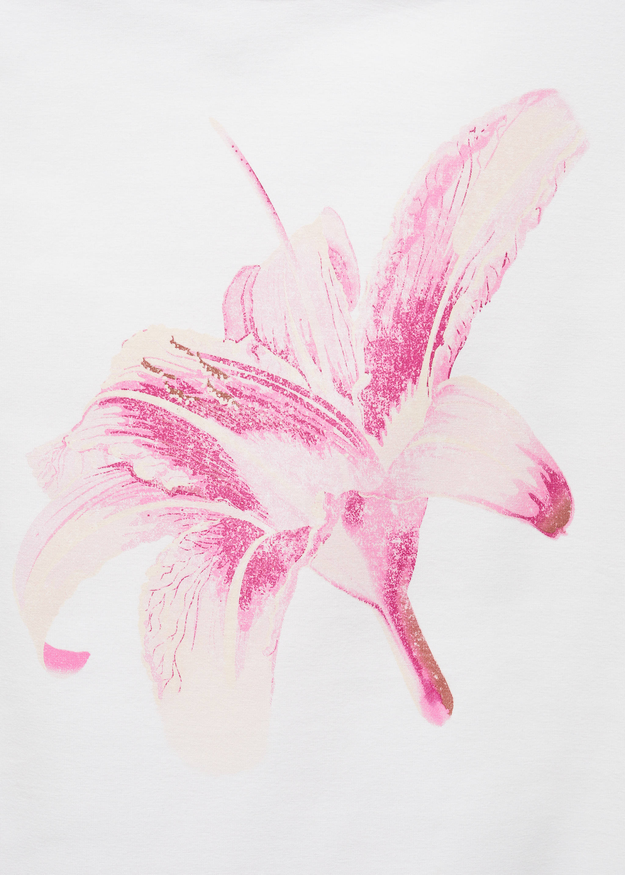 Printed sleeveless top - Details of the article 8