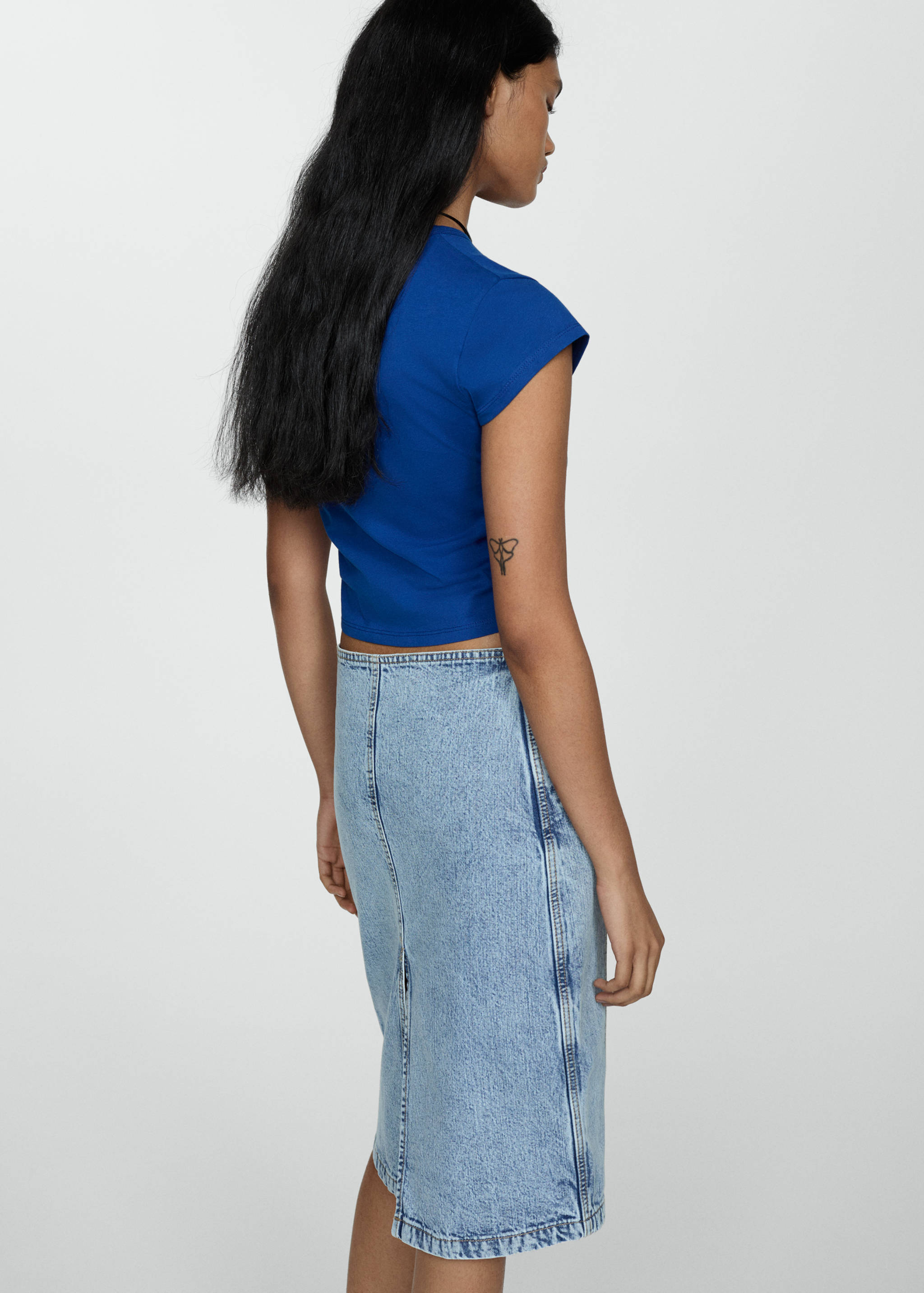 T-shirt 100 % coton imprimé - Verso de l’article