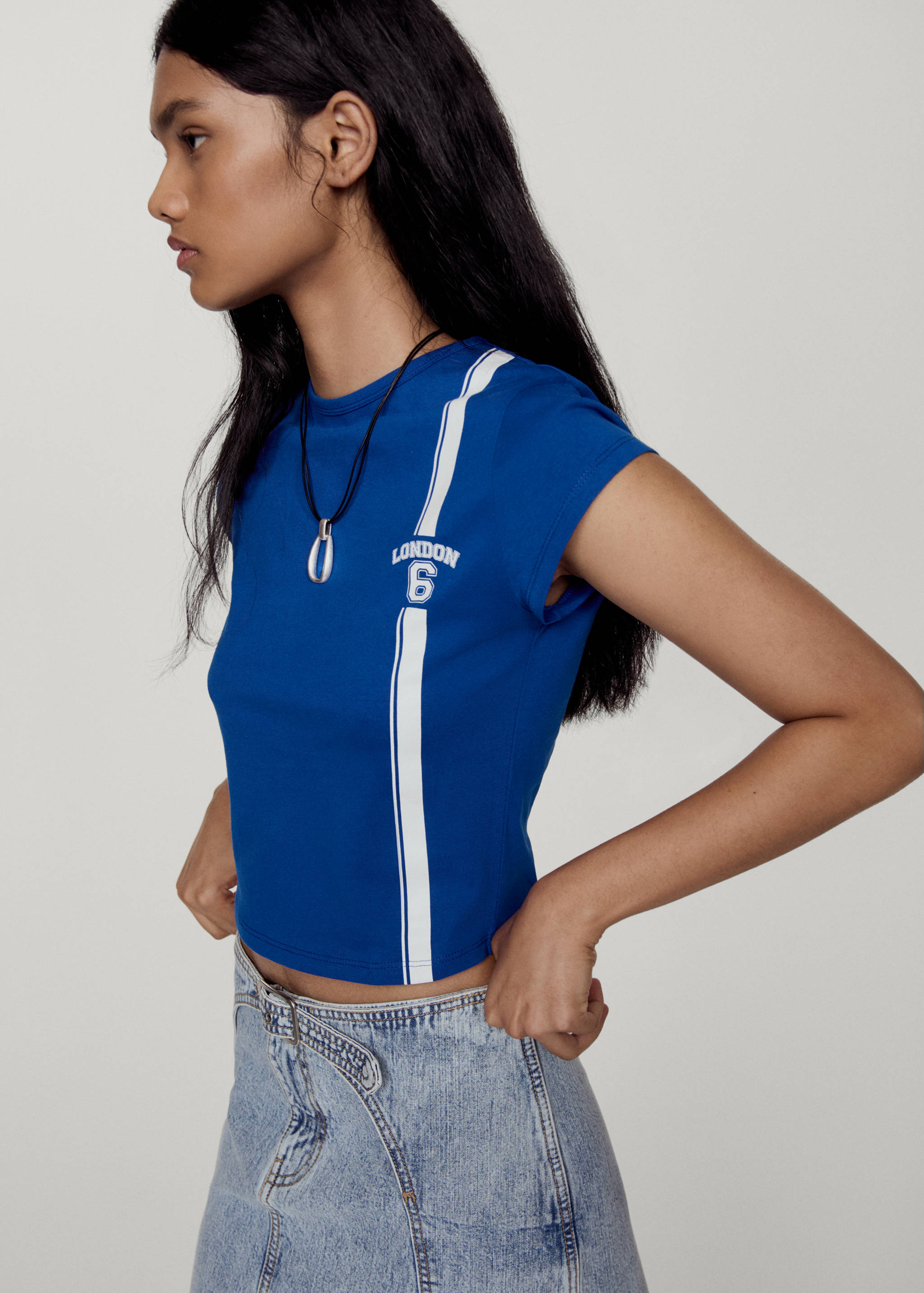 T-shirt 100 % coton imprimé - Détail de l'article 6