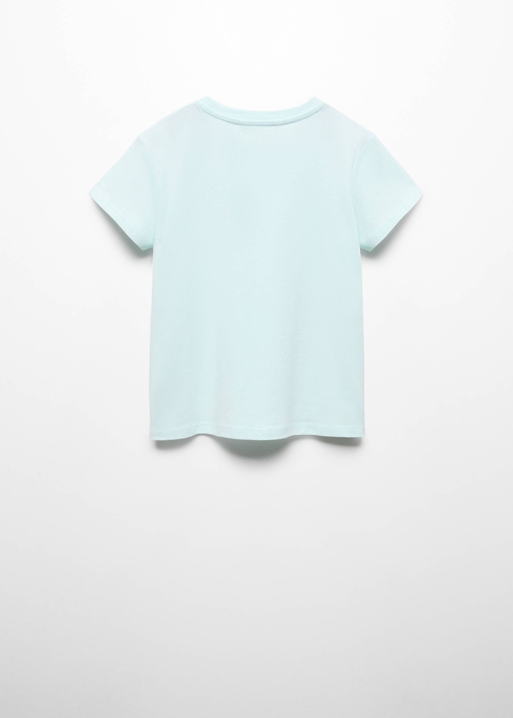 T-Shirt mit Textaufdruck - Rückseite des Artikels