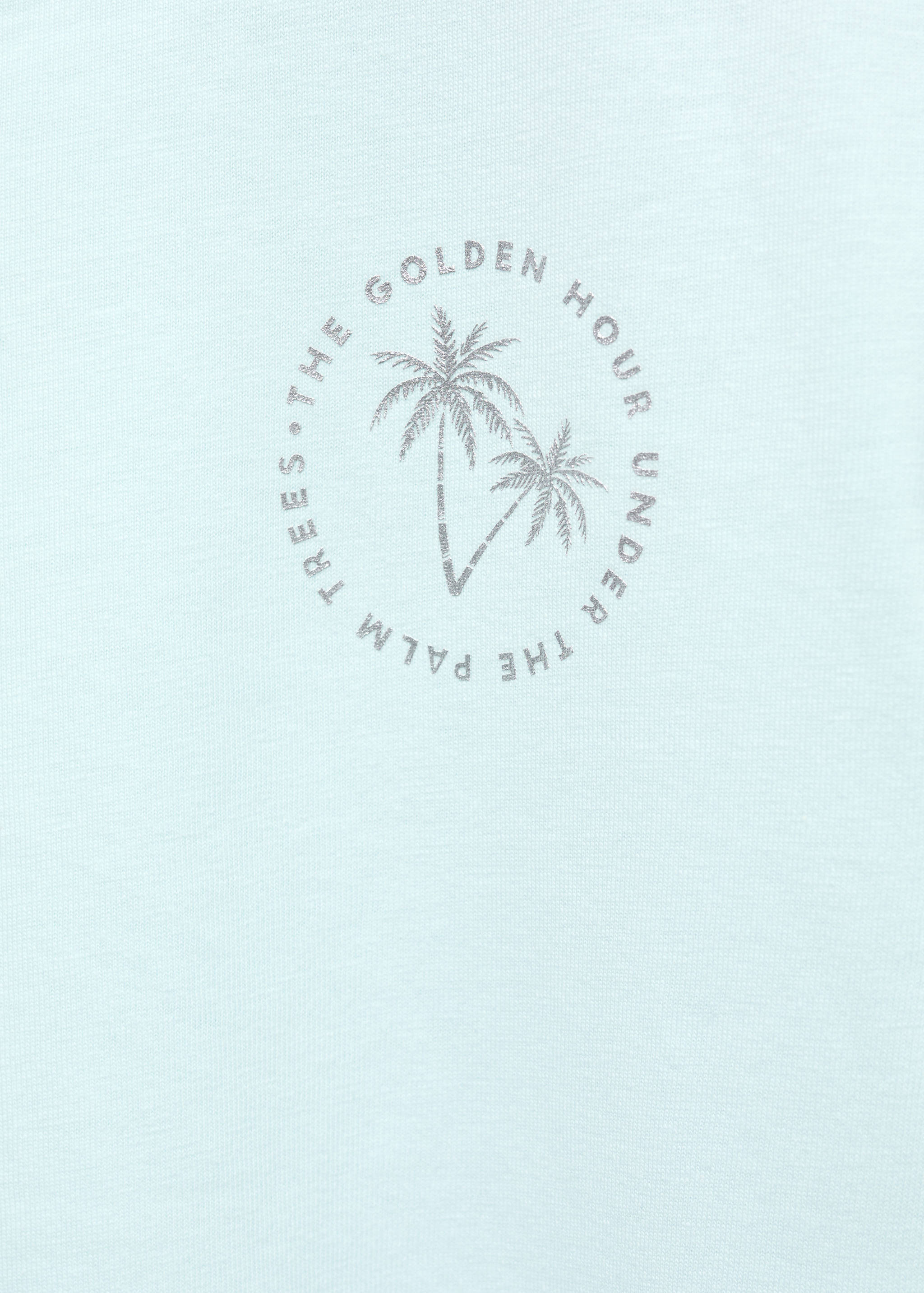 T-Shirt mit Textaufdruck - Detail des Artikels 8