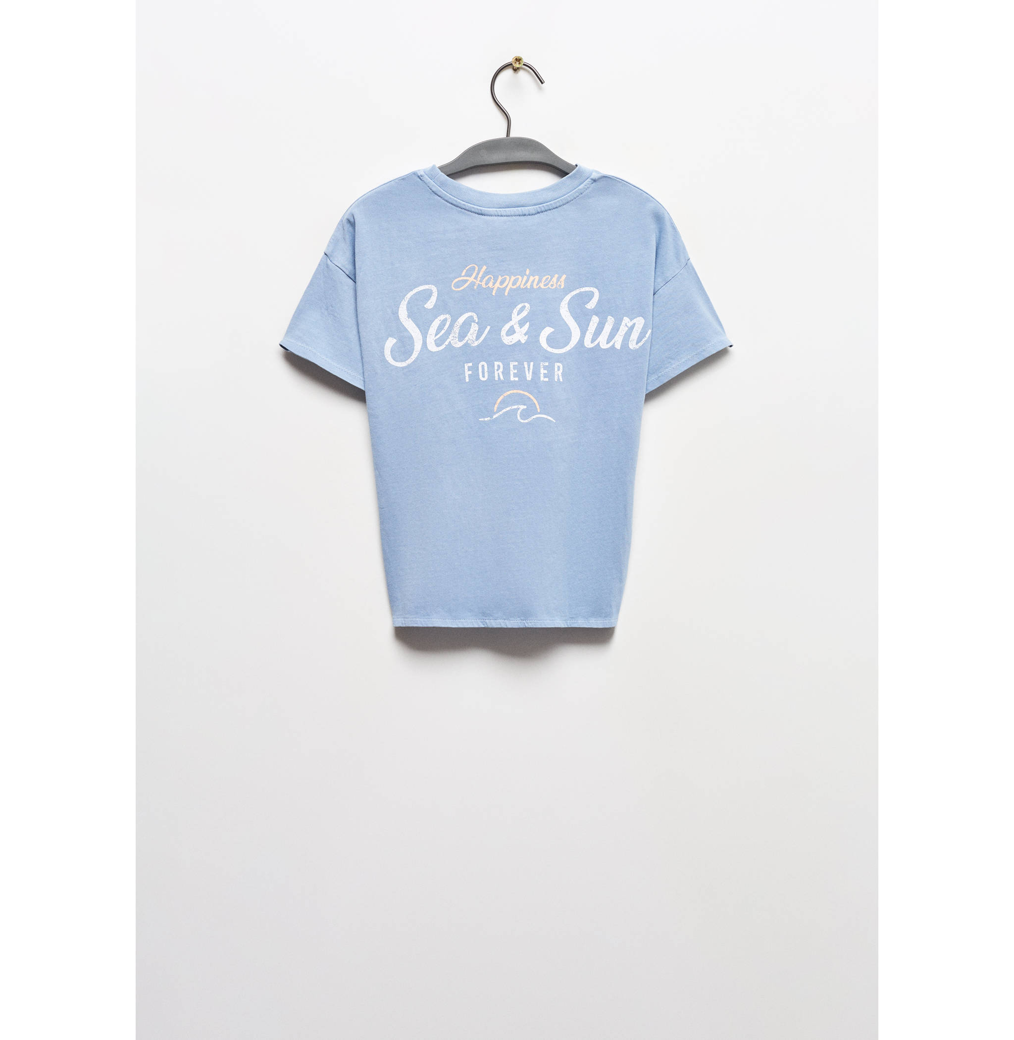 Knot message t-shirt - Reverse of the article