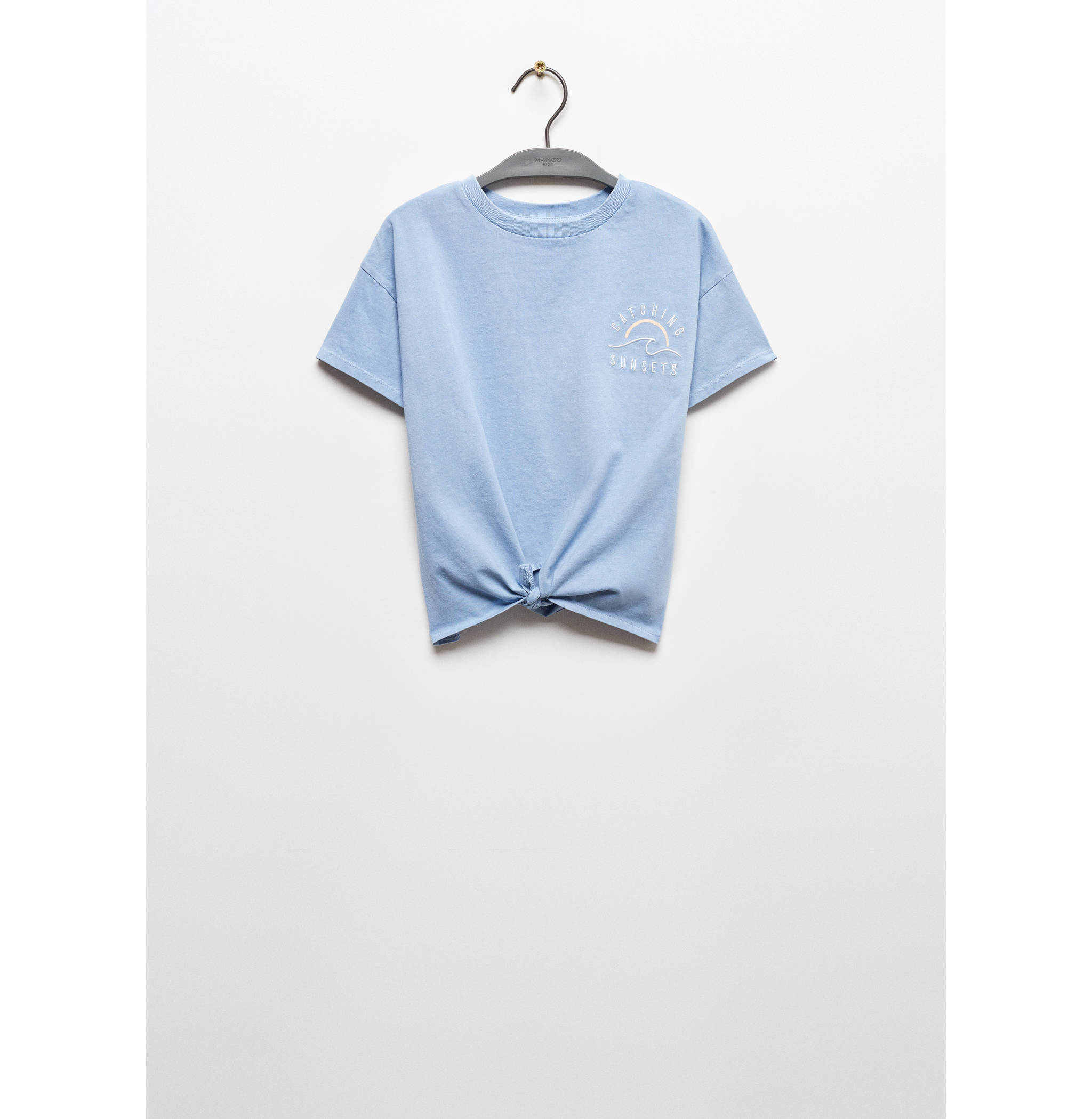 T-shirt message nœud - Article sans modèle