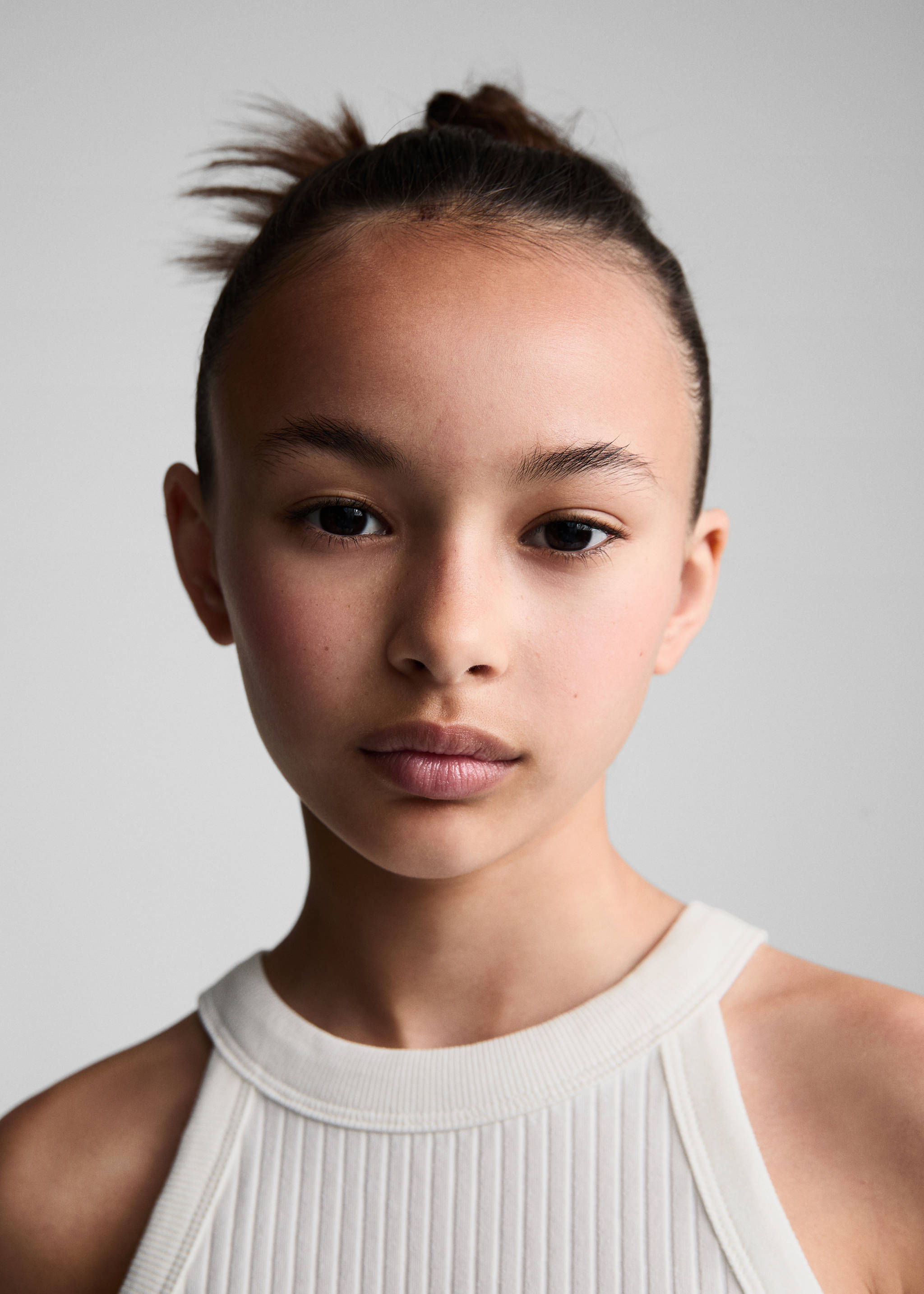 Ribbed strap top - Details of the article 1