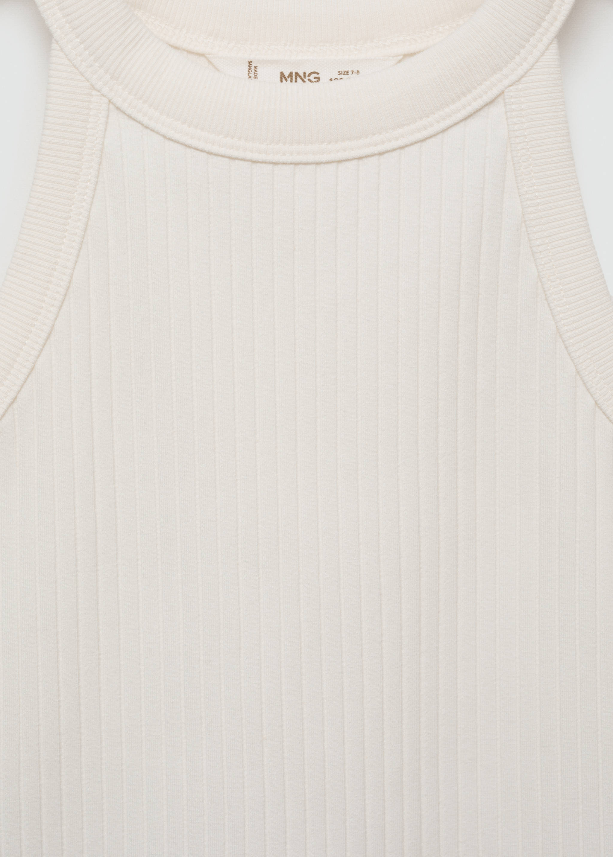 Ribbed strap top - Details of the article 8