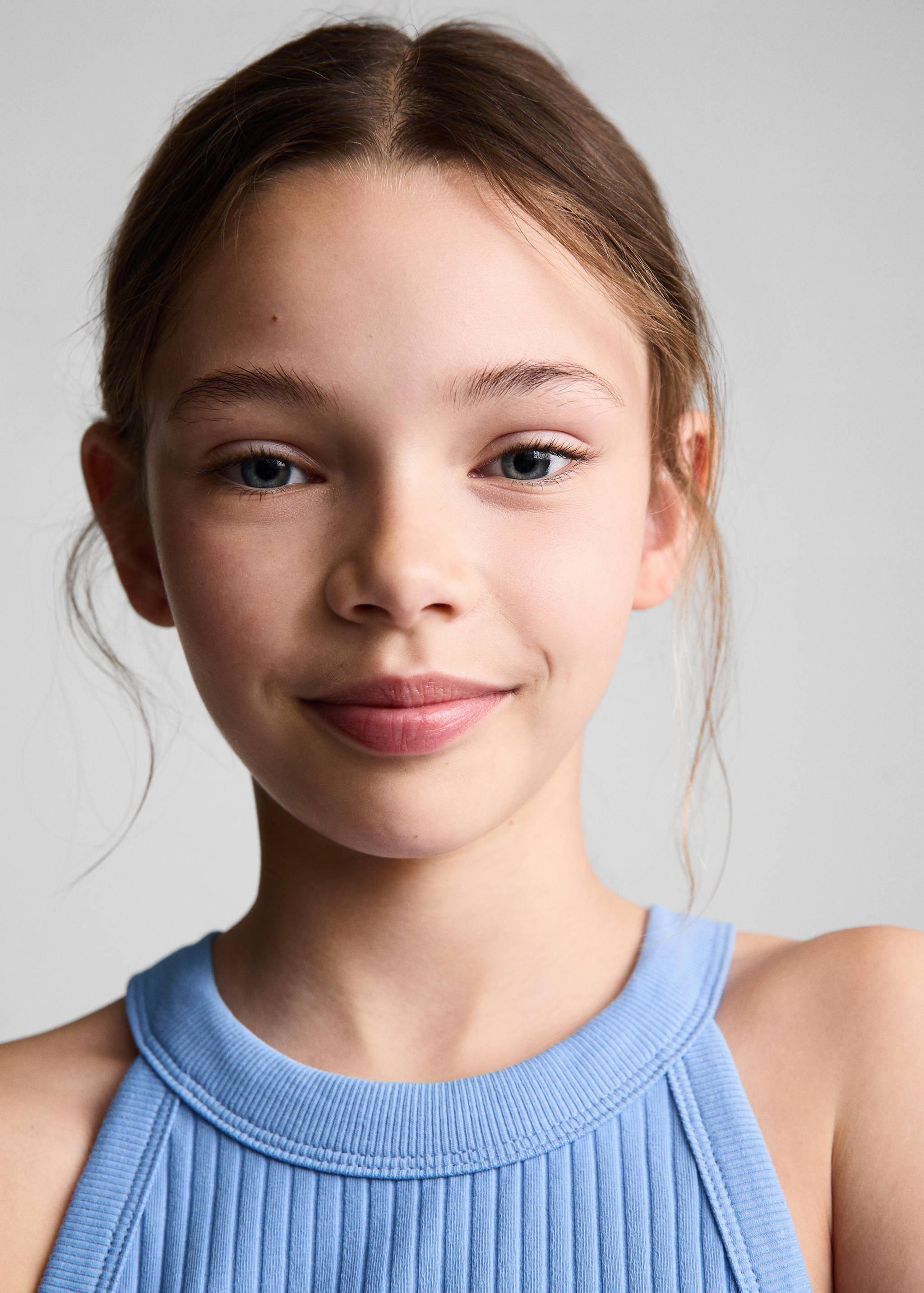 Ribbed strap top - Details of the article 1