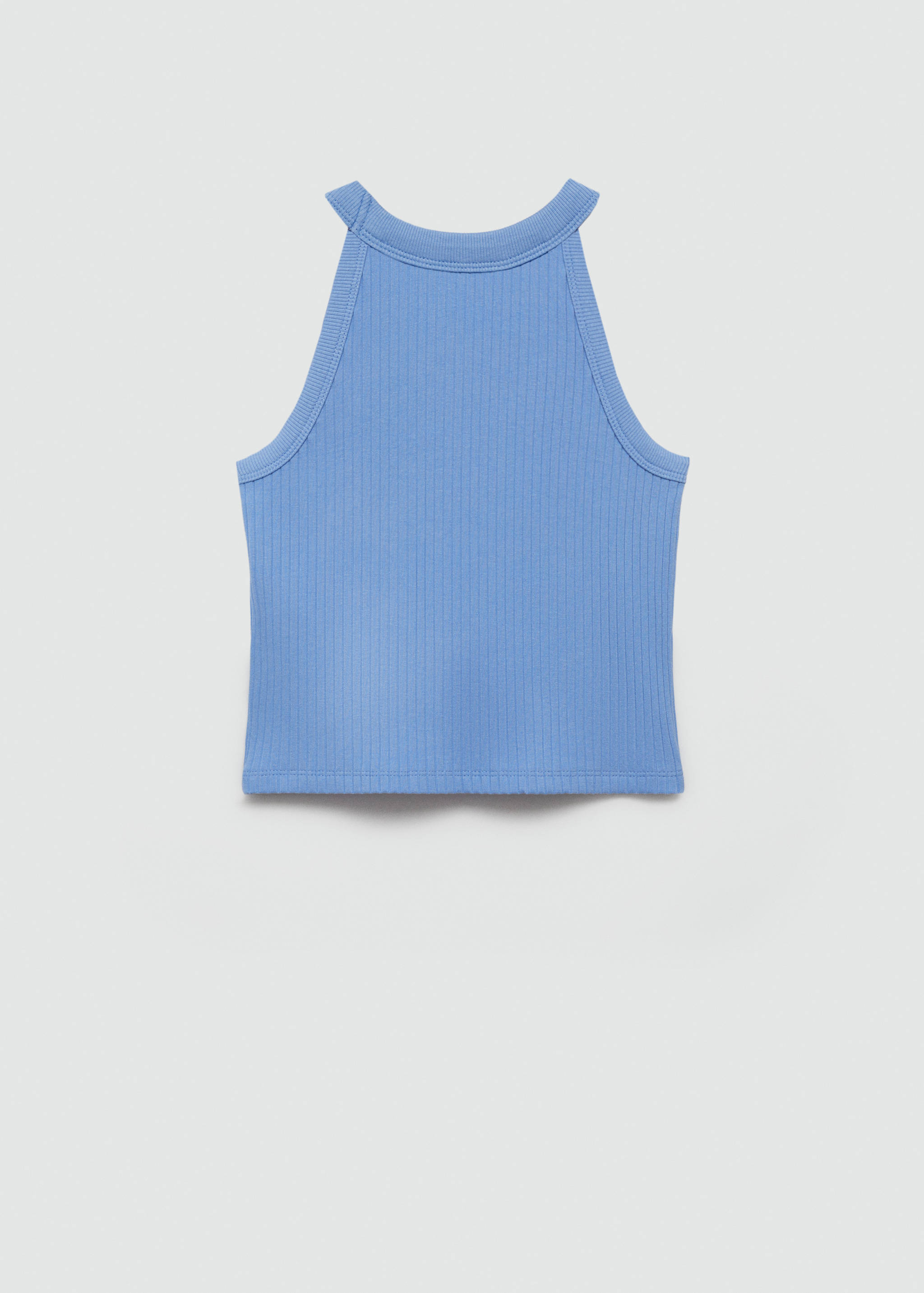 Ribbed strap top - Reverse of the article