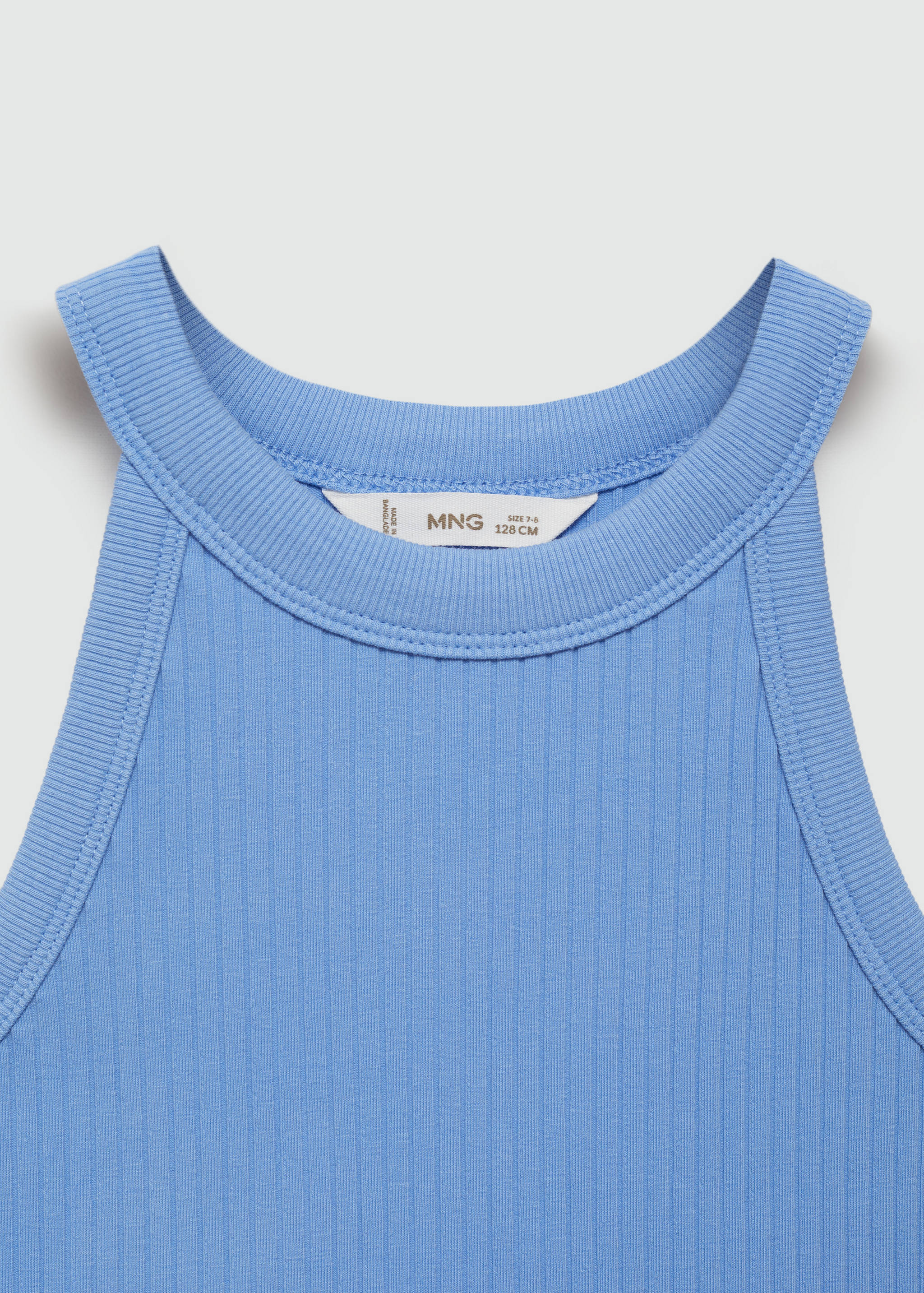 Ribbed strap top - Details of the article 8