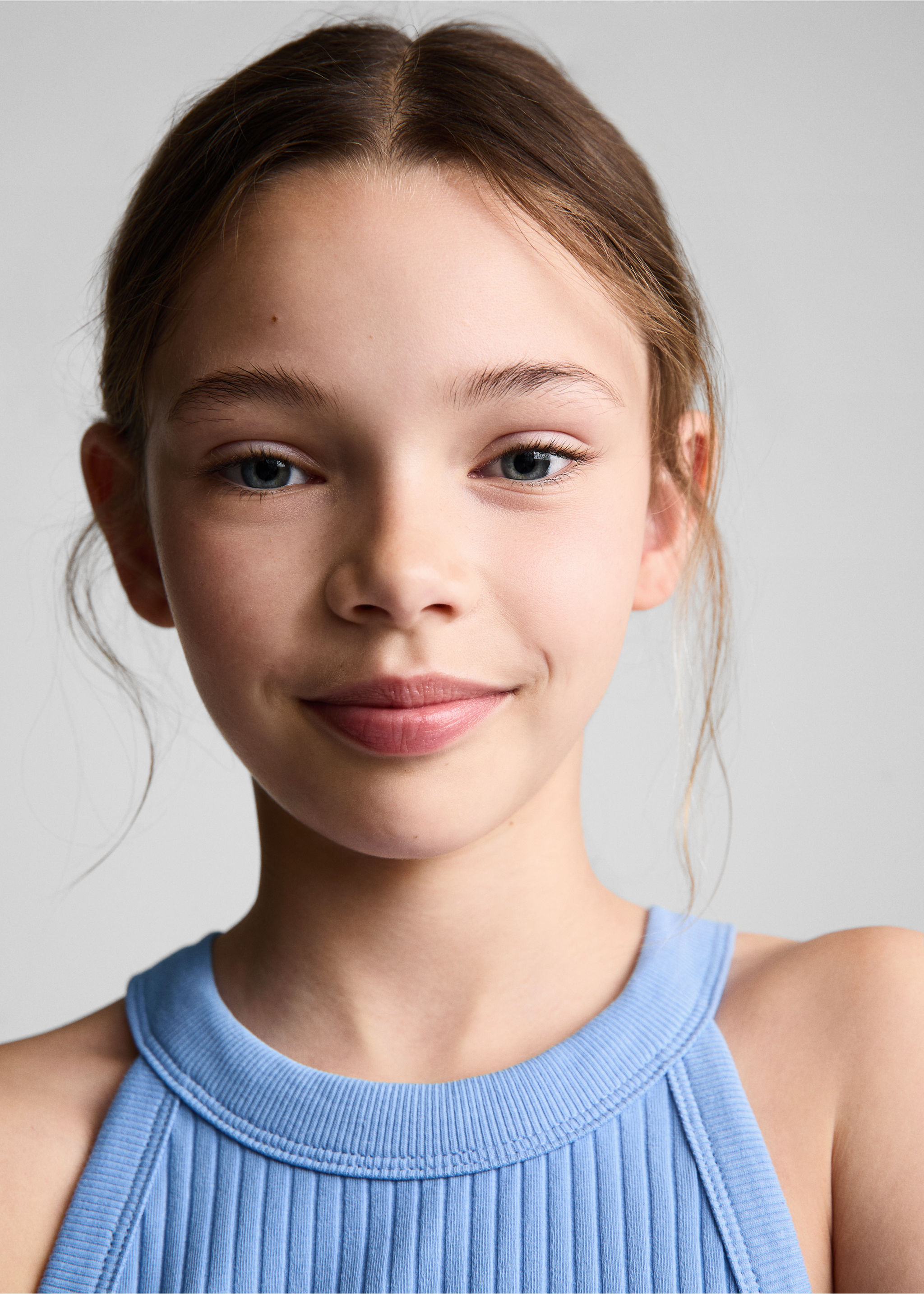 Ribbed strap top - Details of the article 1