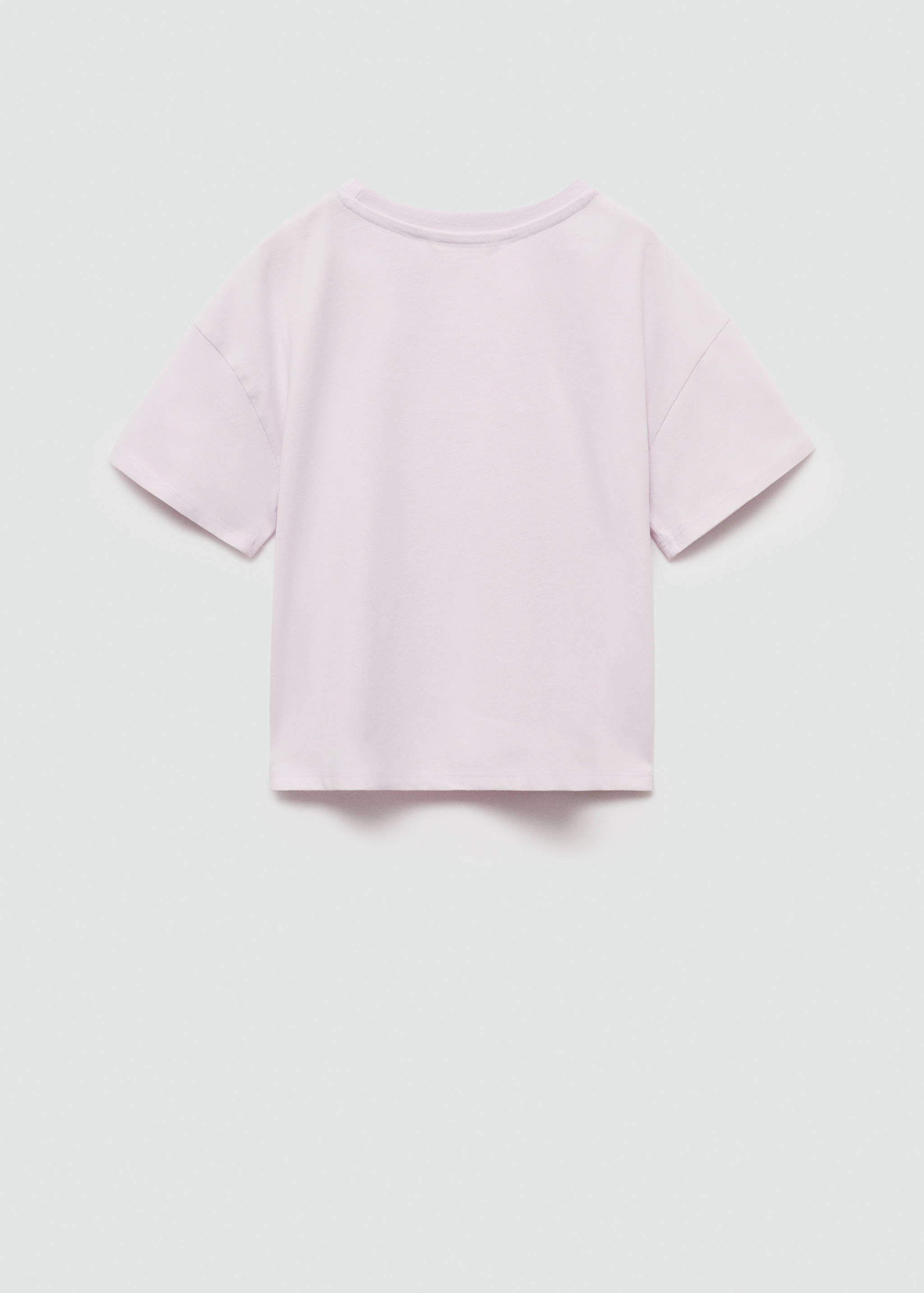 Sequin print T-shirt - Reverse of the article