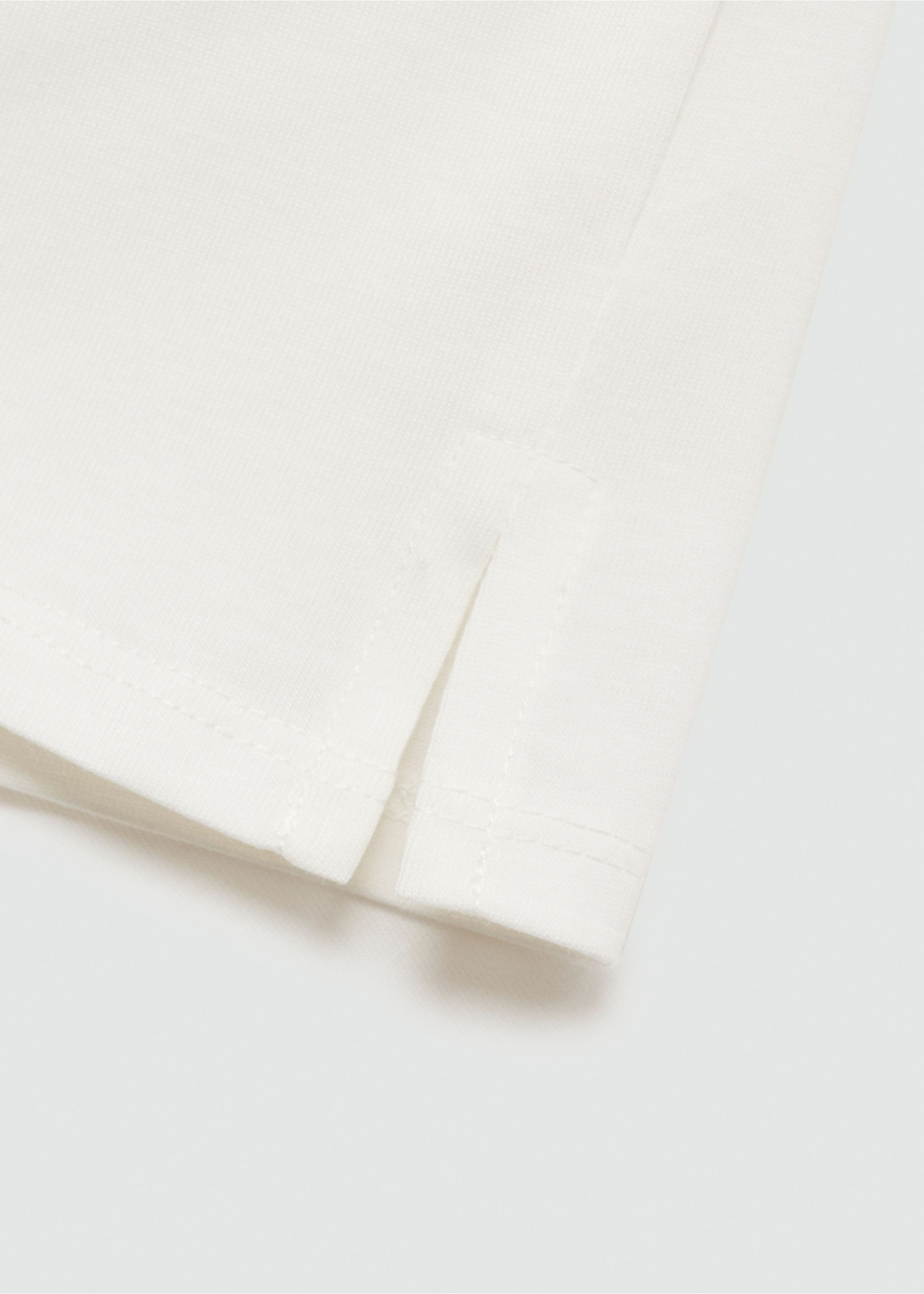 Embroidered message T-shirt - Details of the article 0