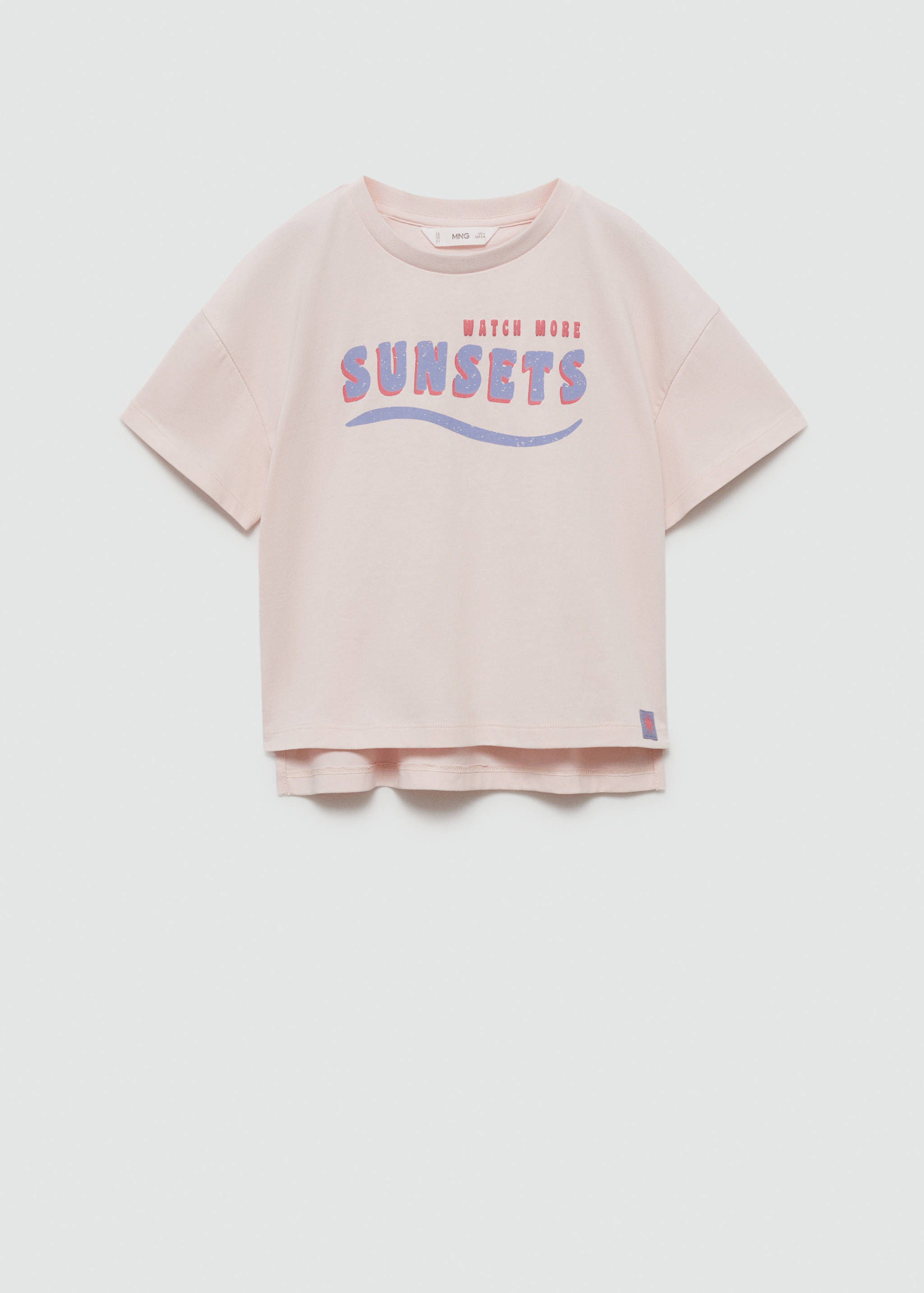 Bedrucktes Baumwoll-T-Shirt - Artikel ohne Model