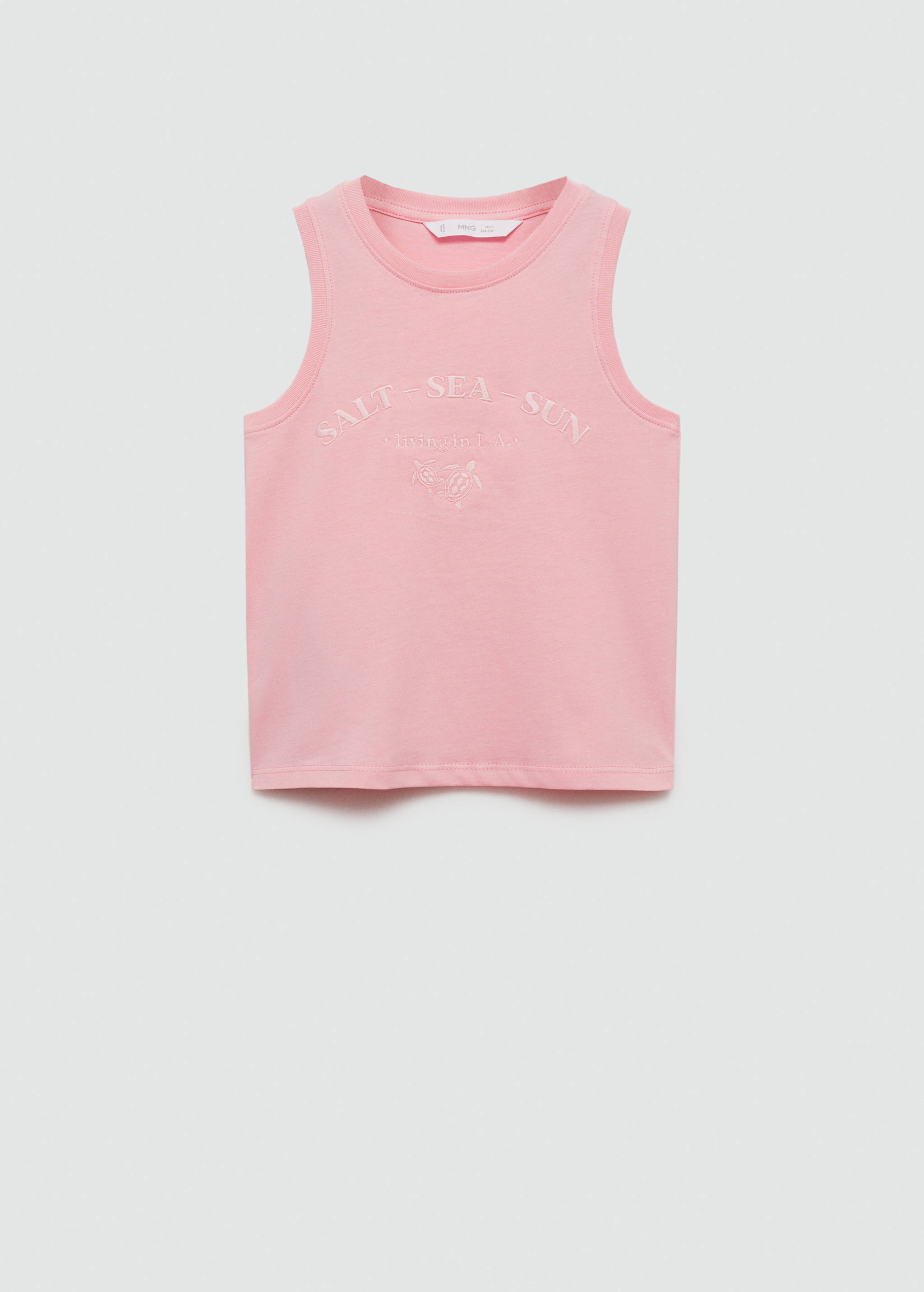 Printed strap T-shirt - Article without model