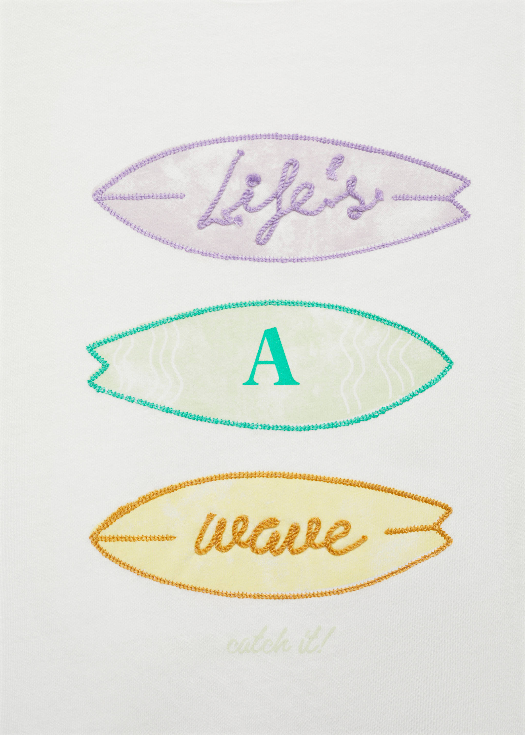 Broderad detalj t-shirt - Detaljer om artikeln 8