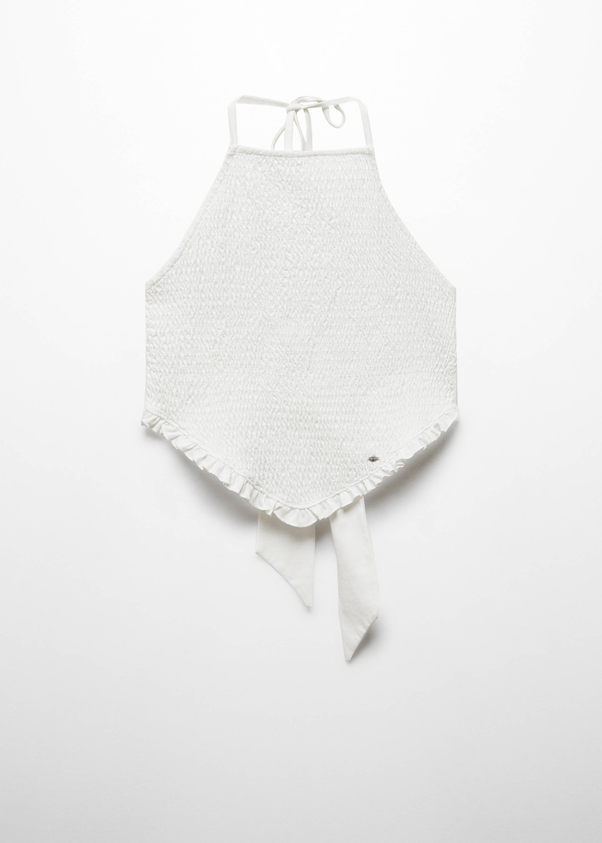 Ruched cotton top - Article without model