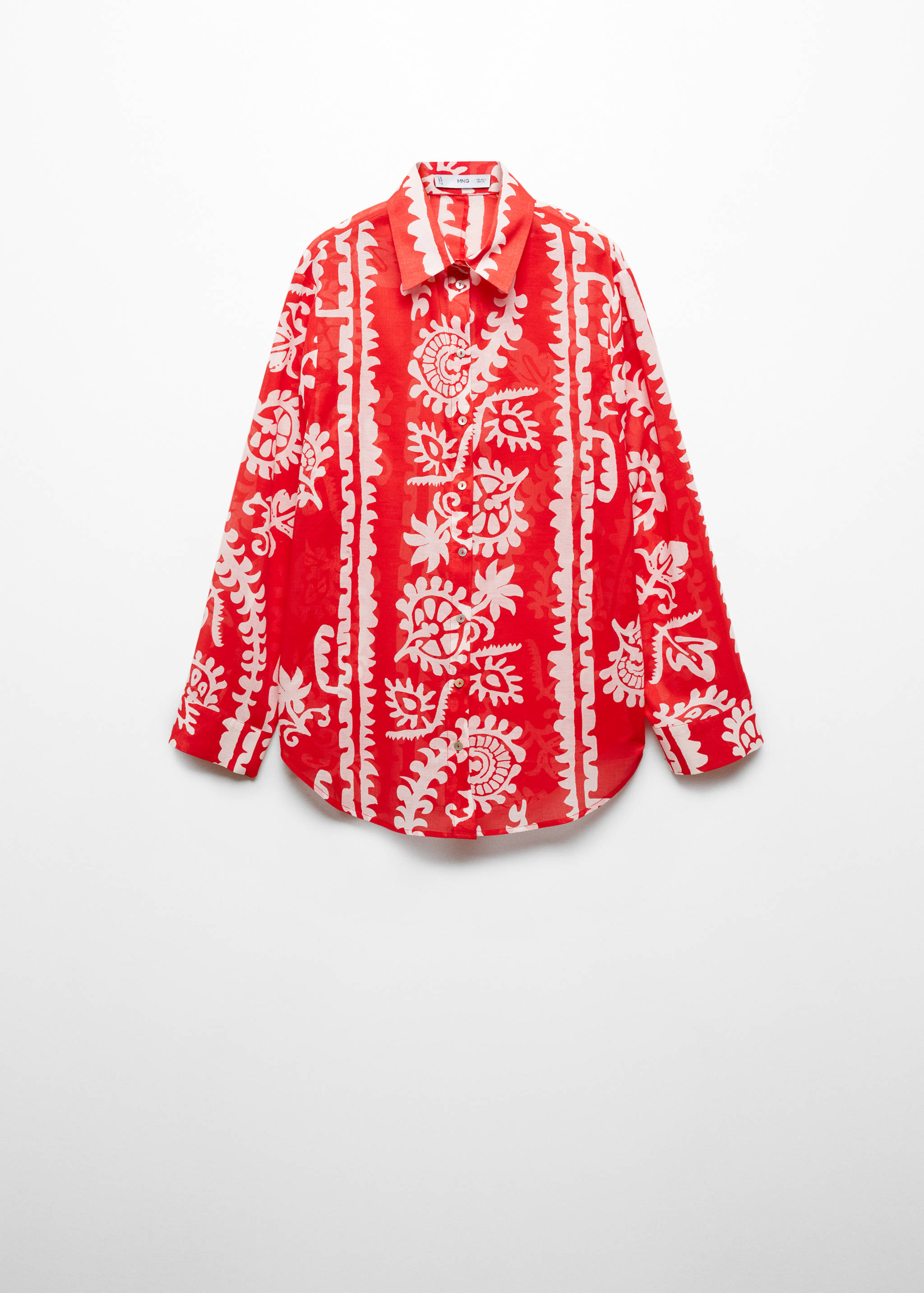 Camisa oversize estampada - Article sense model