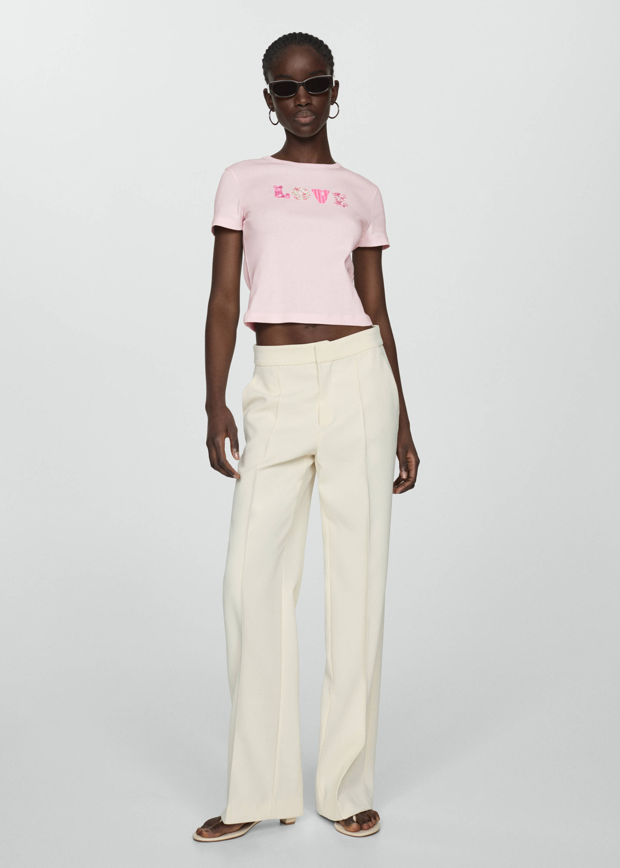 Camiseta algodón estampada - Plano general