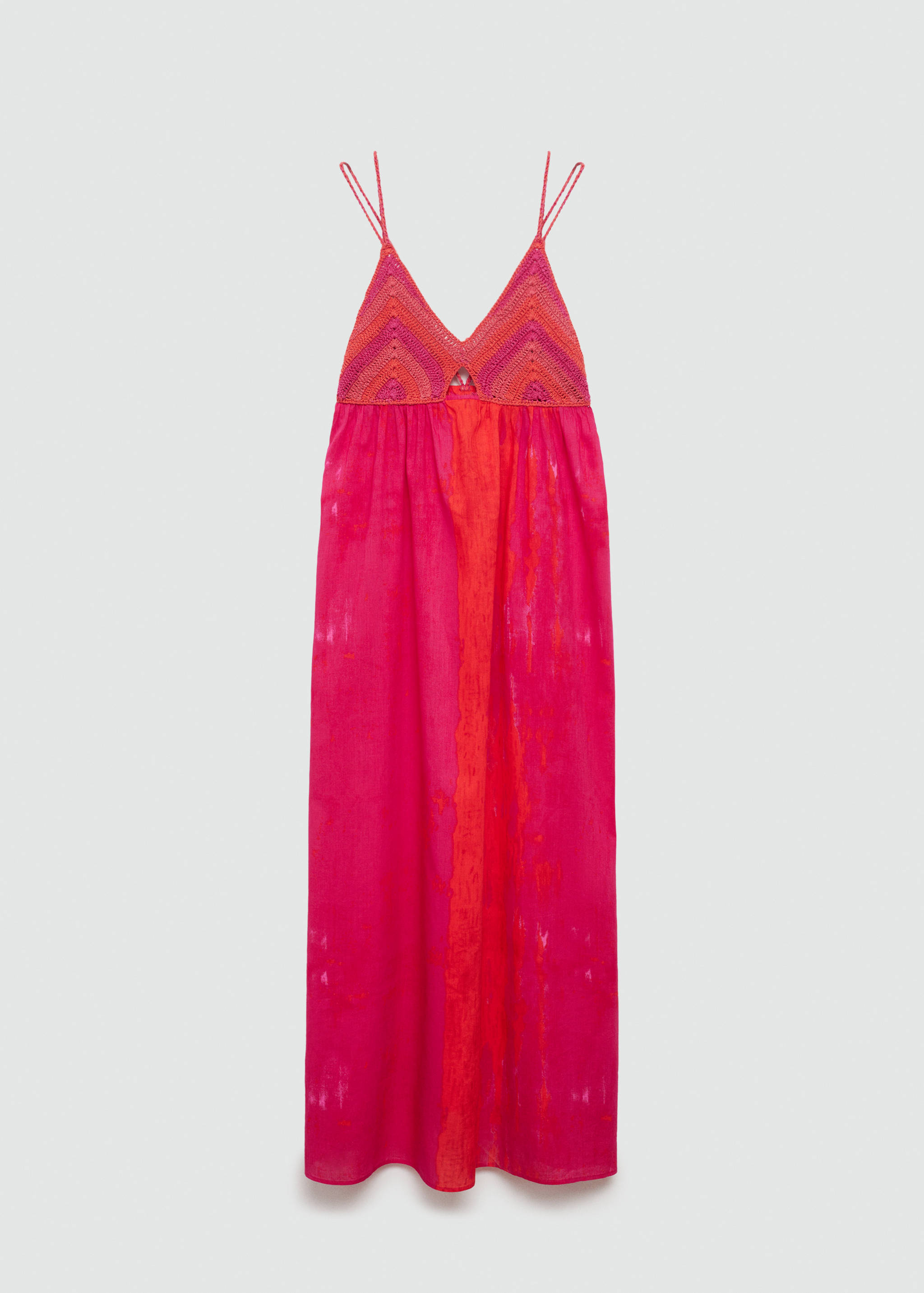 Robe longue crochet - Article sans modèle