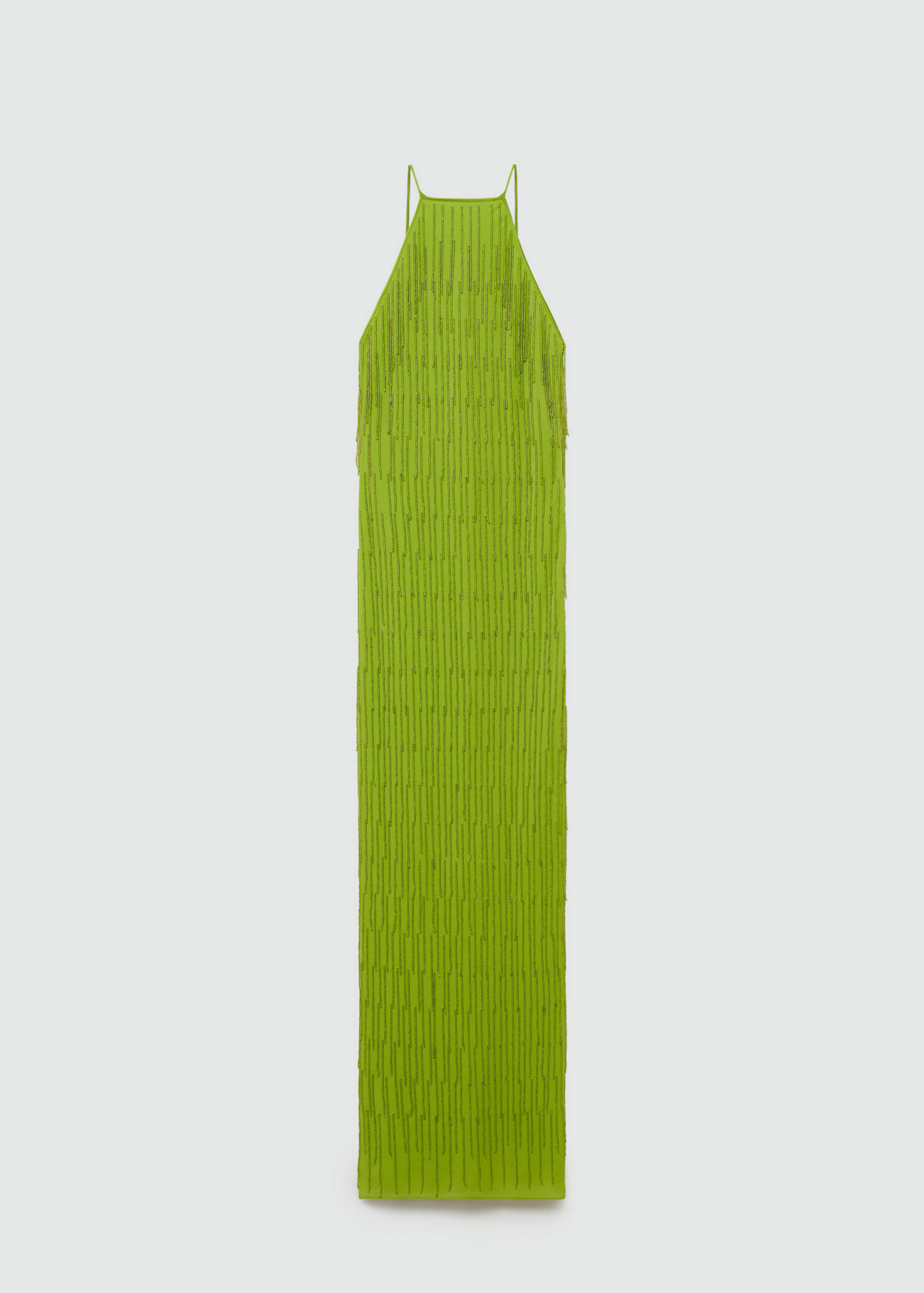 Robe emmanchures américaines franges pierres - Article sans modèle