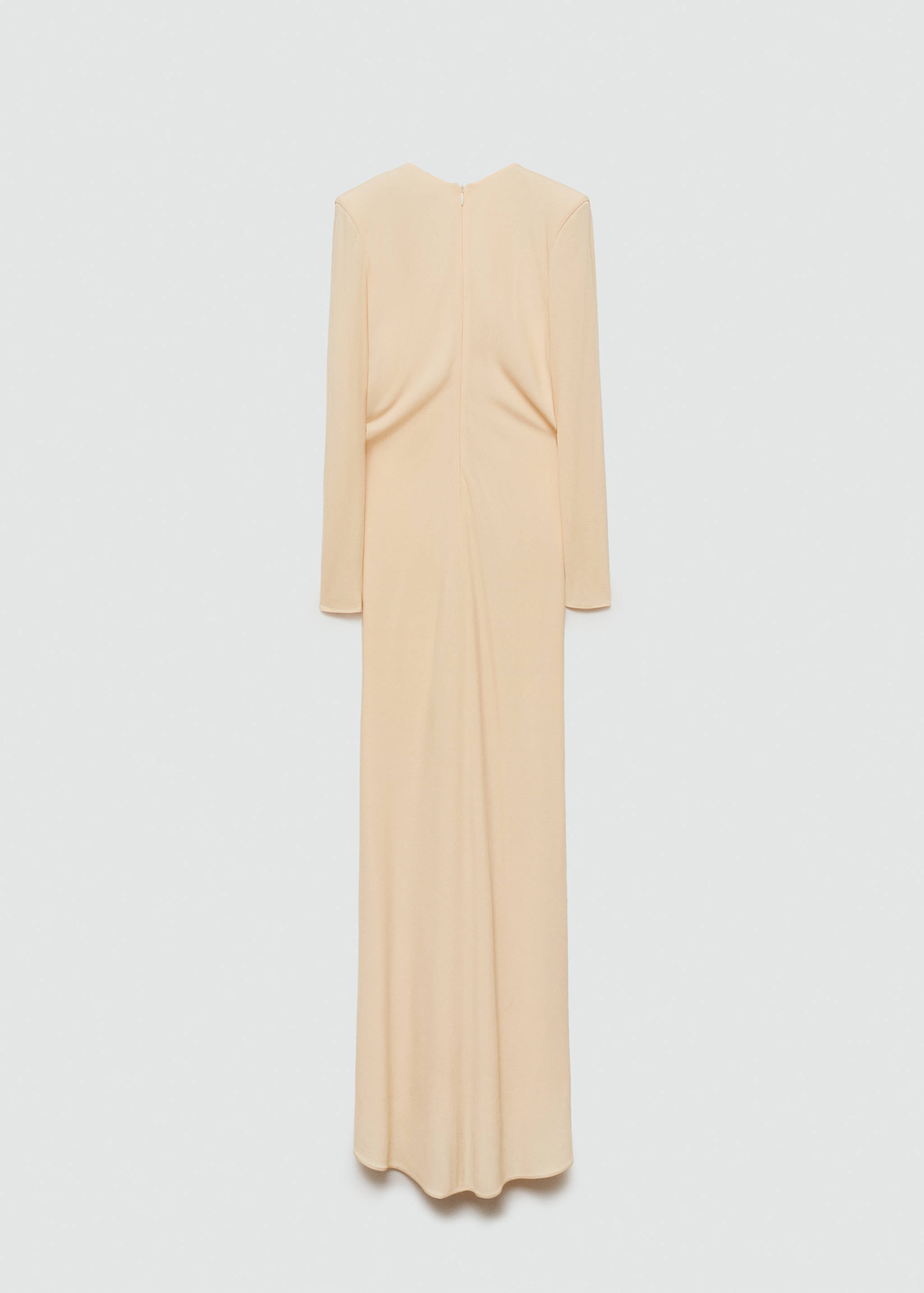 Hoop dress with gathered opening - Reverse of the article