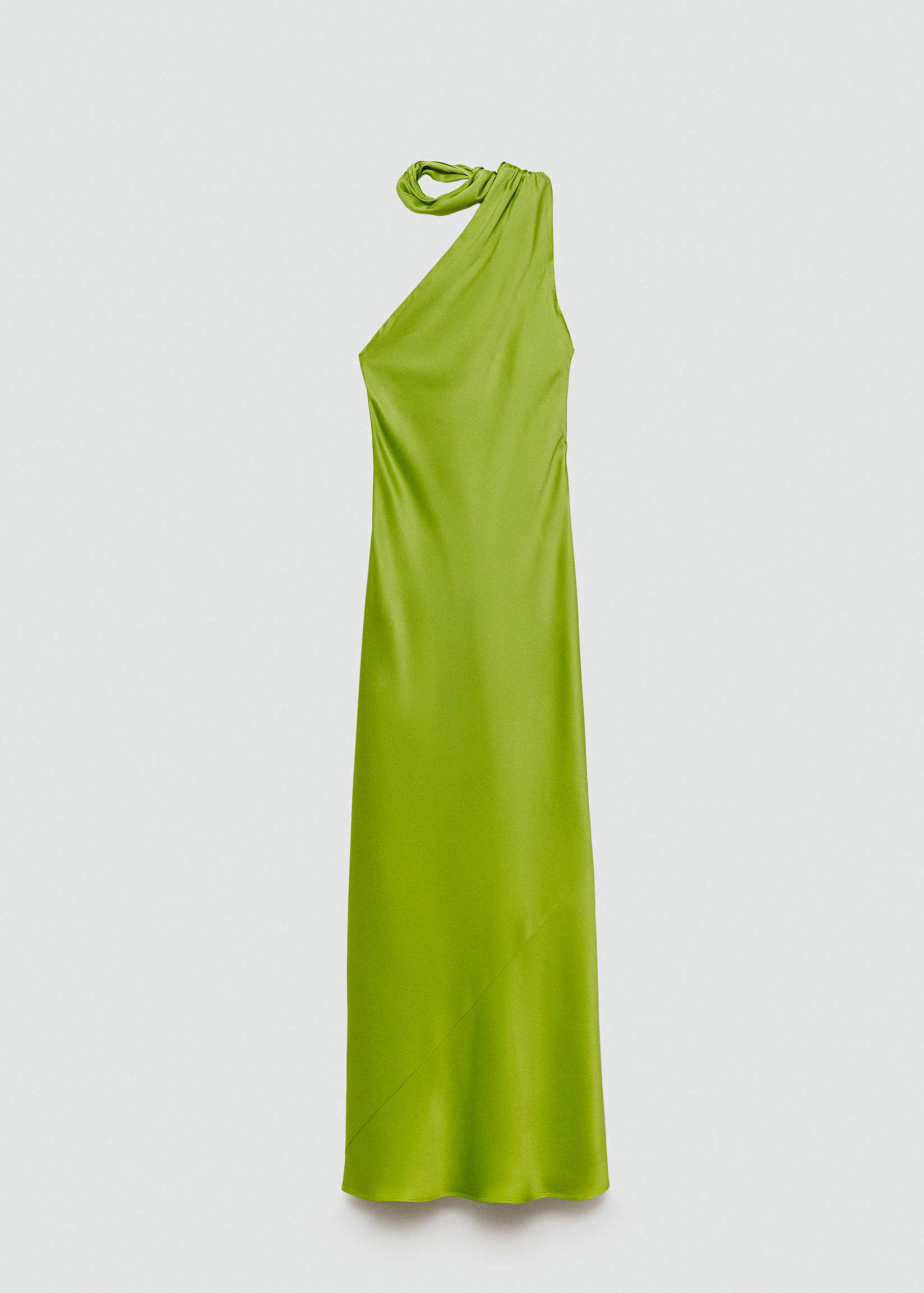 Vestit asimètric coll llaçada - Article sense model