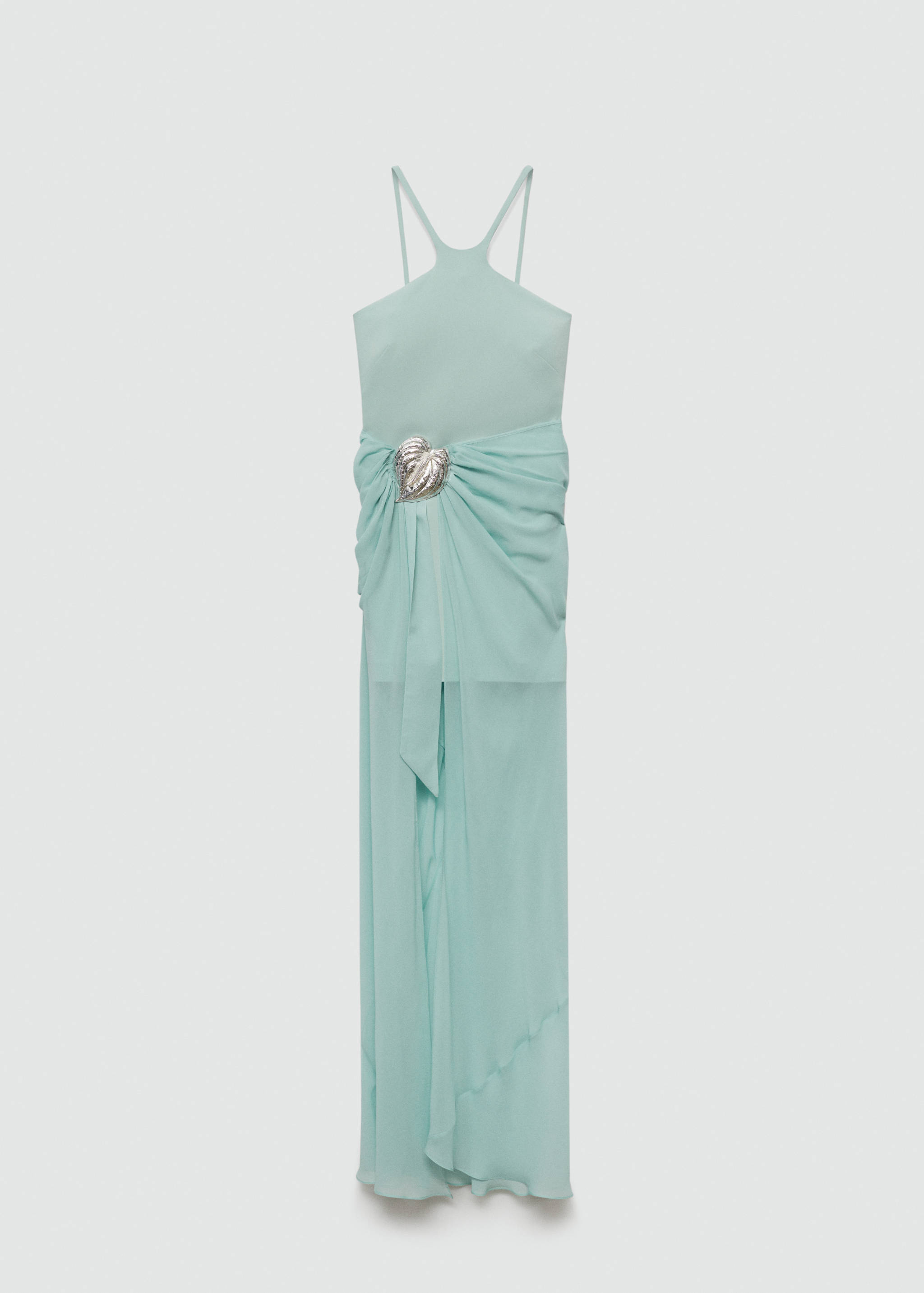 Vestit faldilla semitransparent fermall - Article sense model