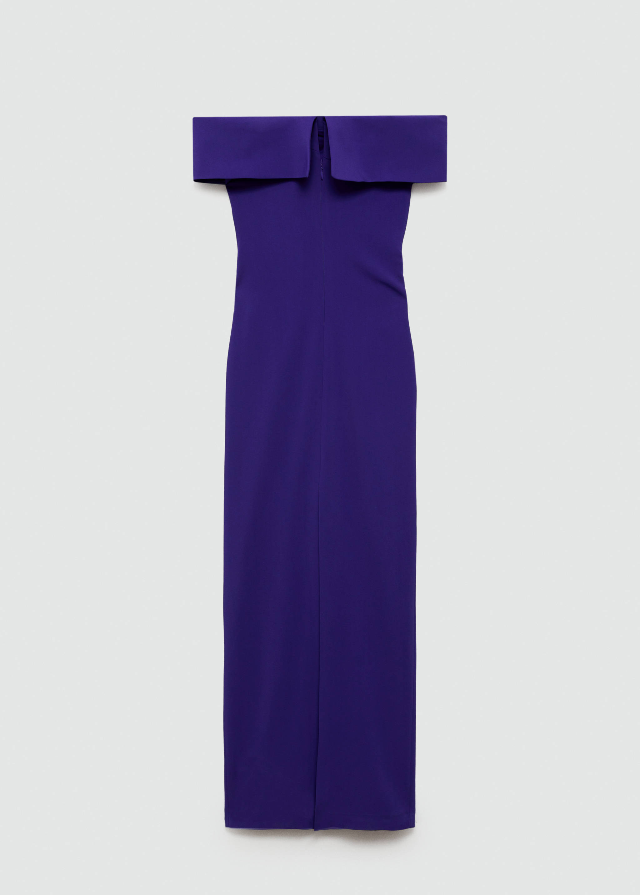 Vestit espatlles descobertes detall obertura - Revers de l'article