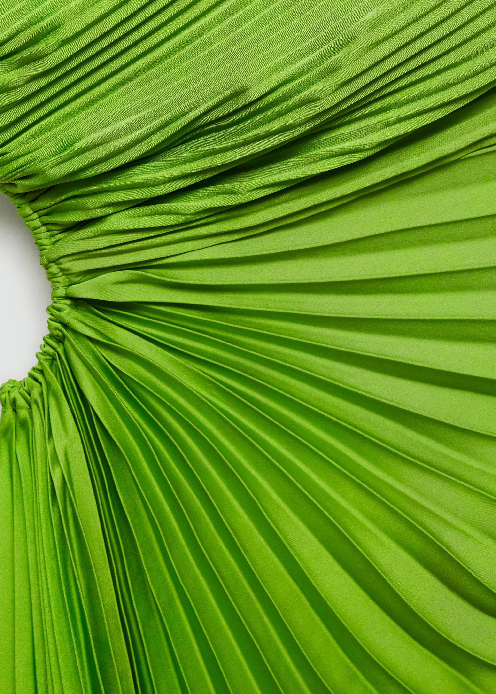 Asymmetrisches Plisséekleid - Detail des Artikels 8