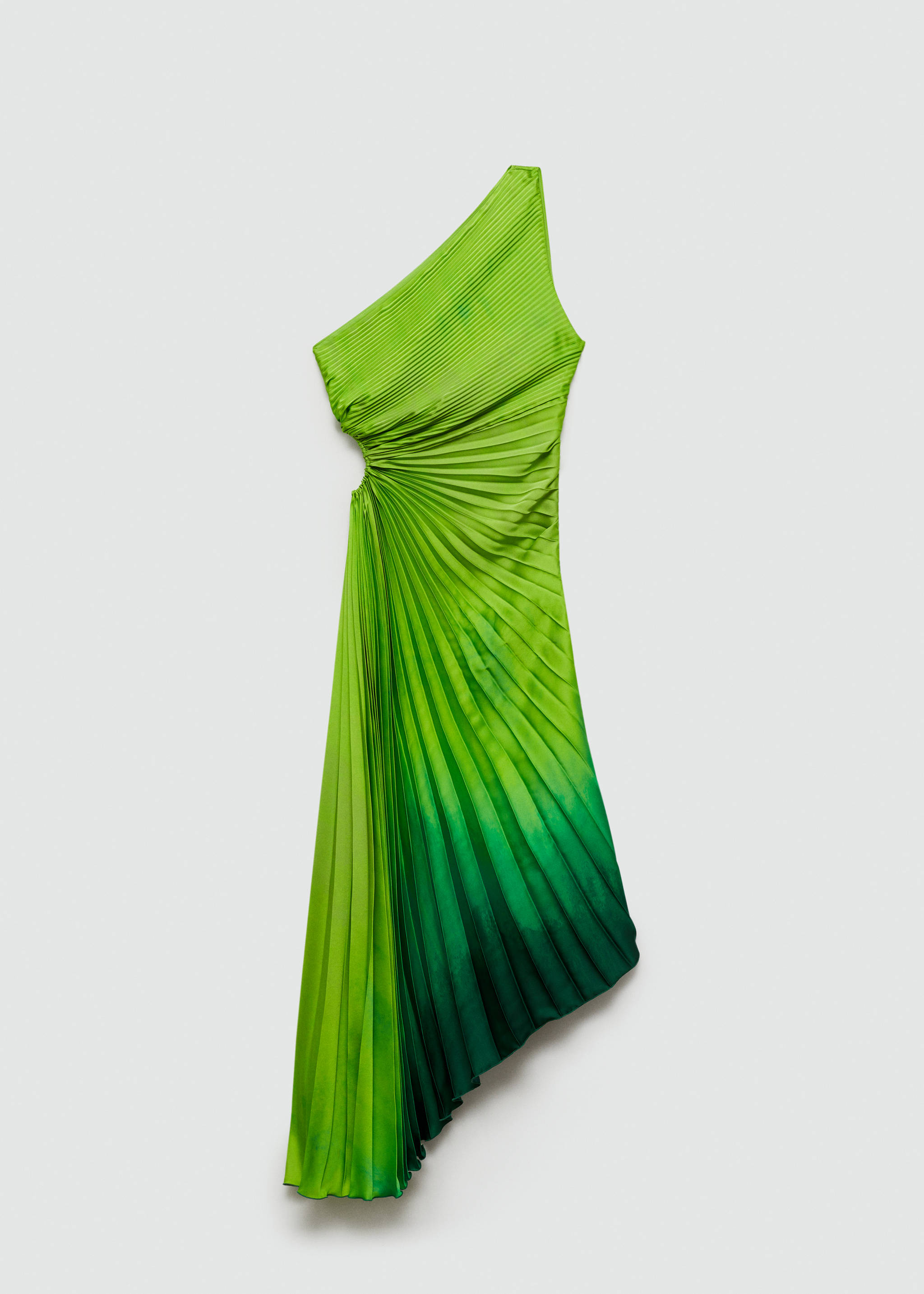 Asymmetrical pleated dress - Article without model