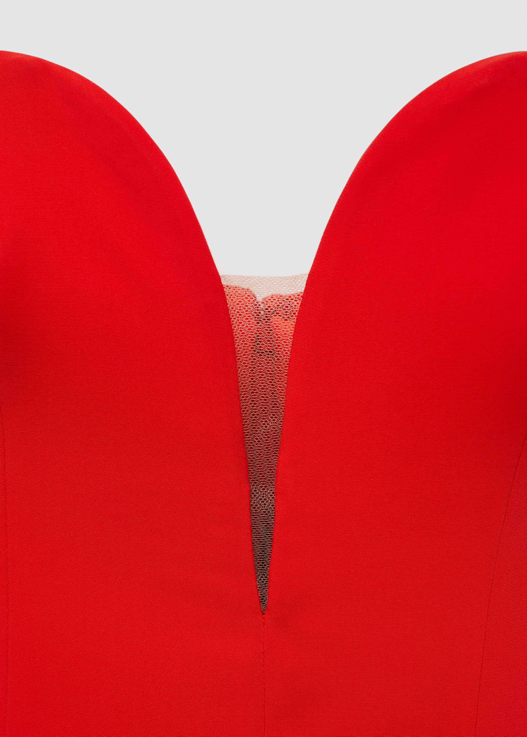 Strapless dress with sweetheart neckline - Details of the article 8