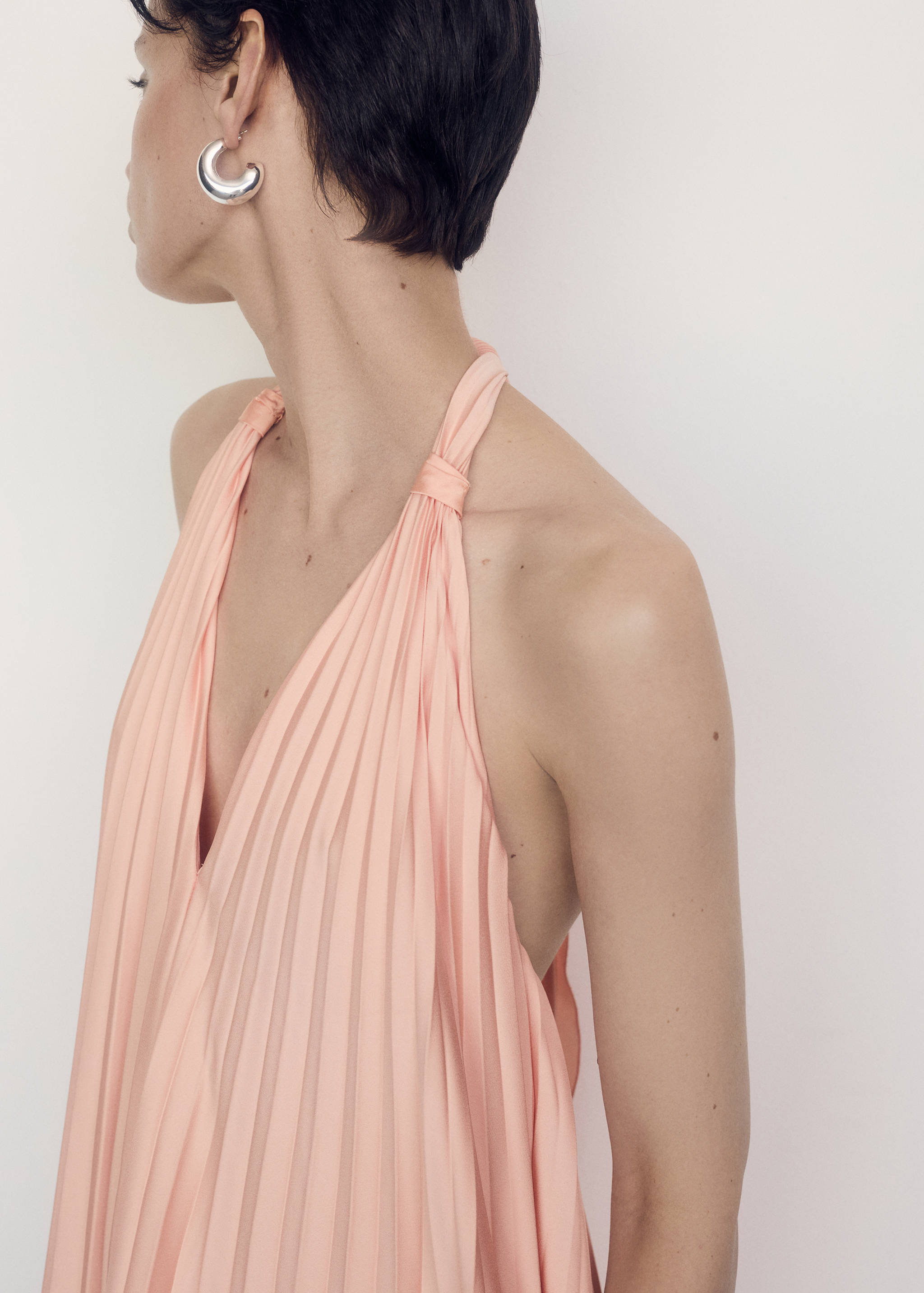 Rochie lungă plisată - Detaliu al articolului 2