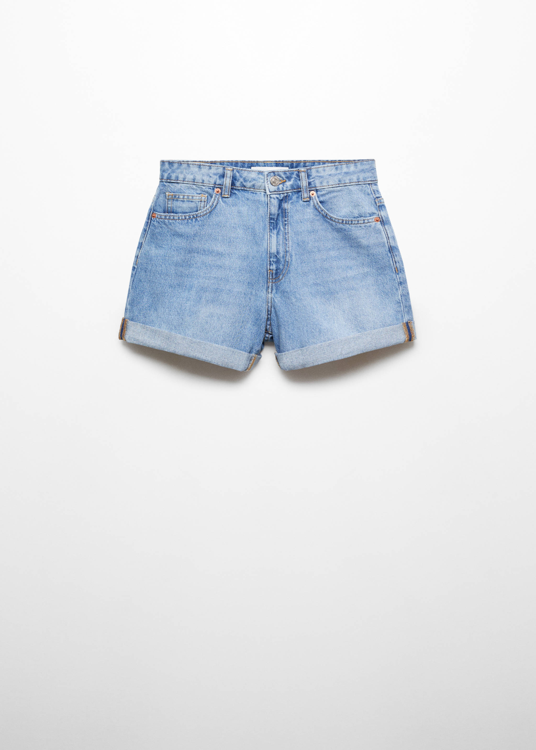 Mom Fit-Jeans-Shorts - Artikel ohne Model
