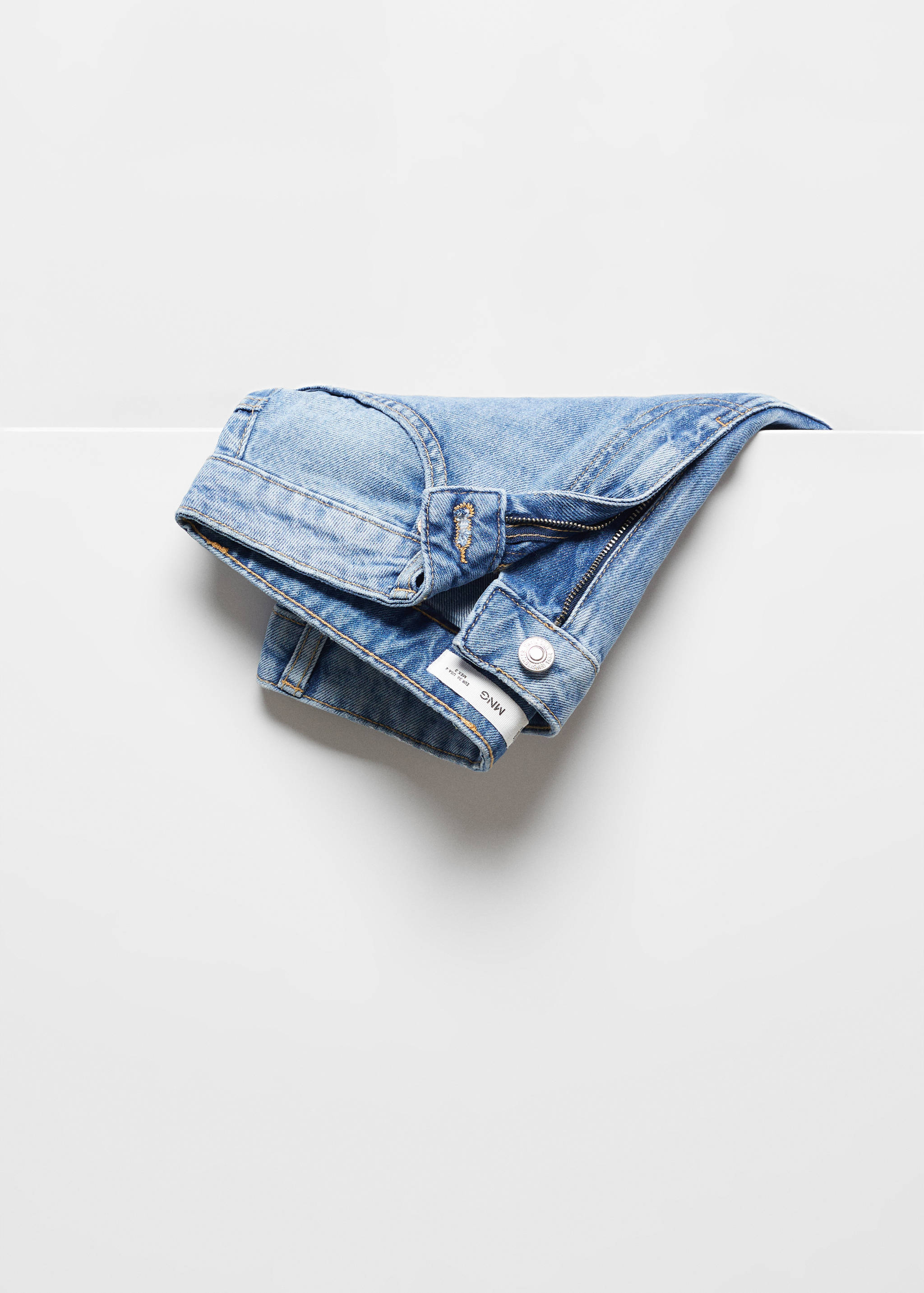 Mom Fit-Jeans-Shorts - Detail des Artikels 8