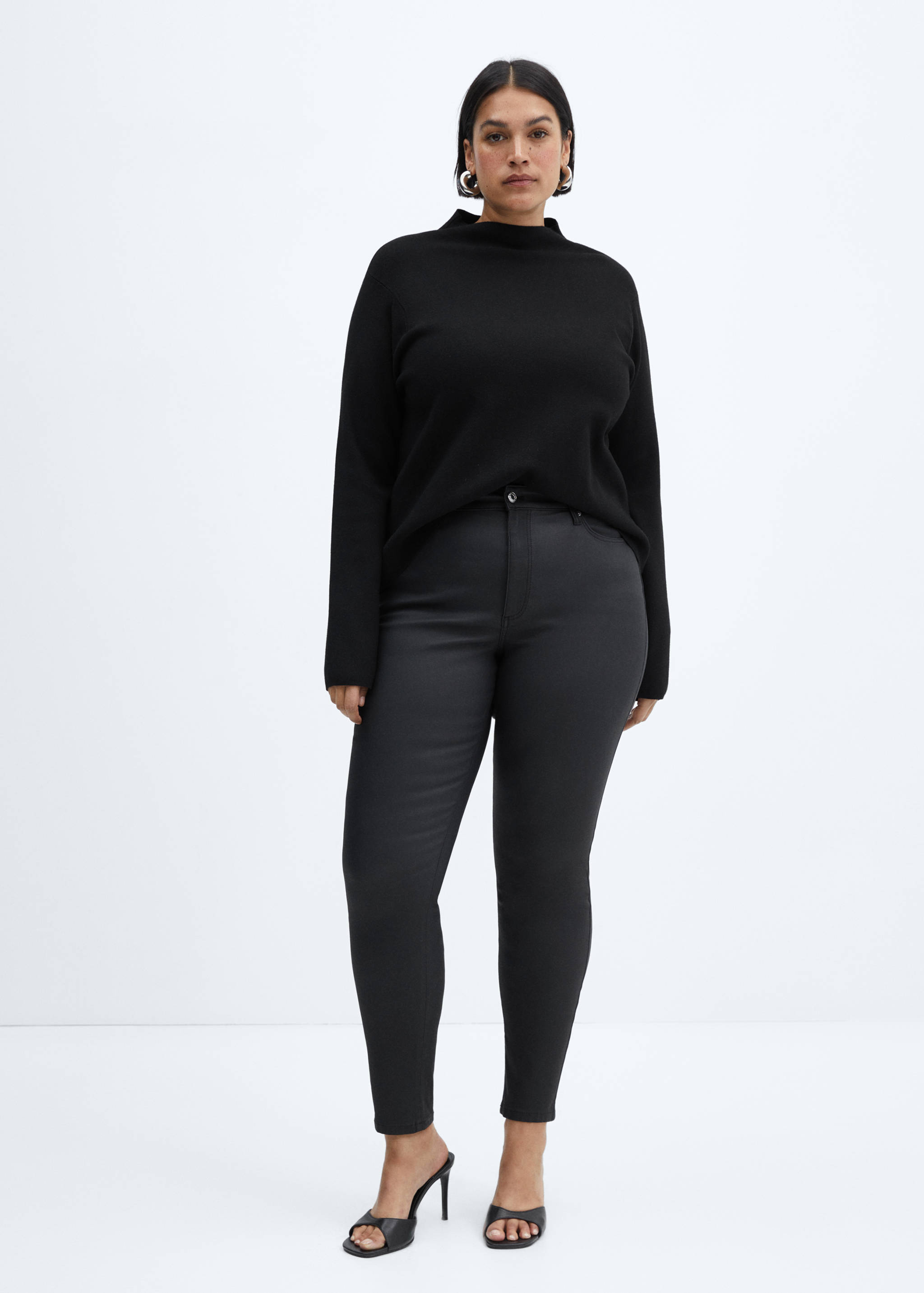 Jean skinny taille haute enduit - Détail de l'article 3