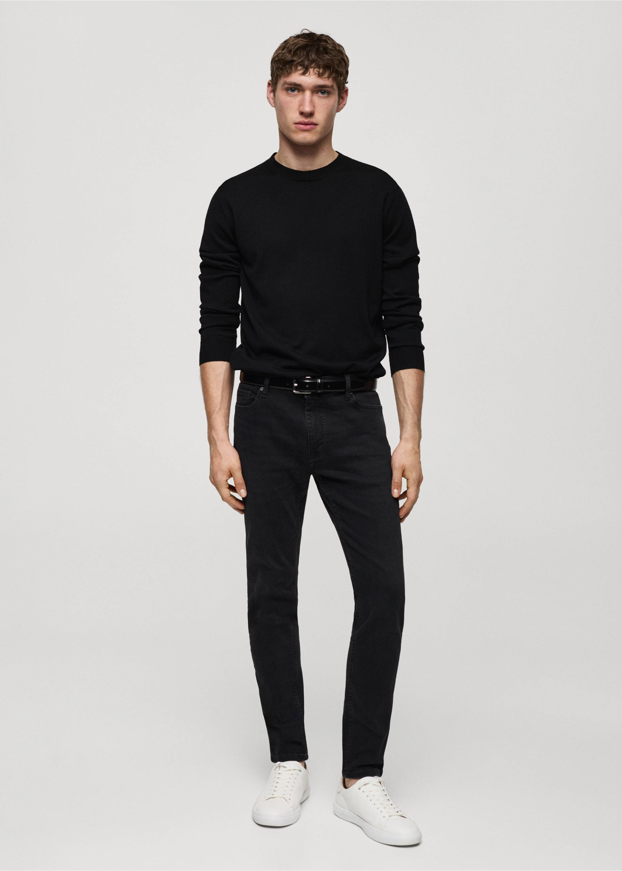Džíny Jude skinny fit - Celkový náhled, Black denim. Ref: 67010272-00.