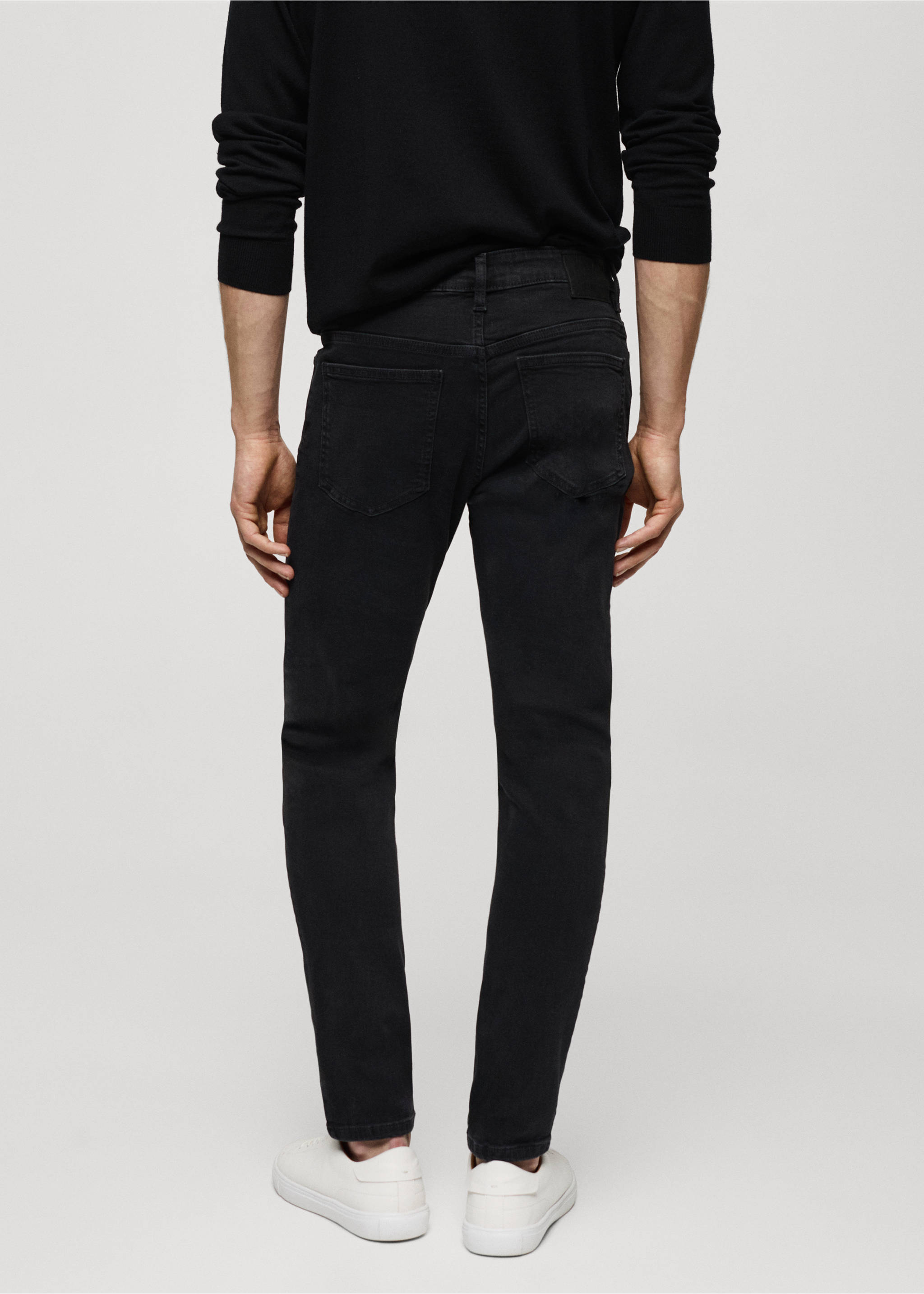 Džíny Jude skinny fit - Zadní strana zboží, Black denim. Ref: 67010272-00.