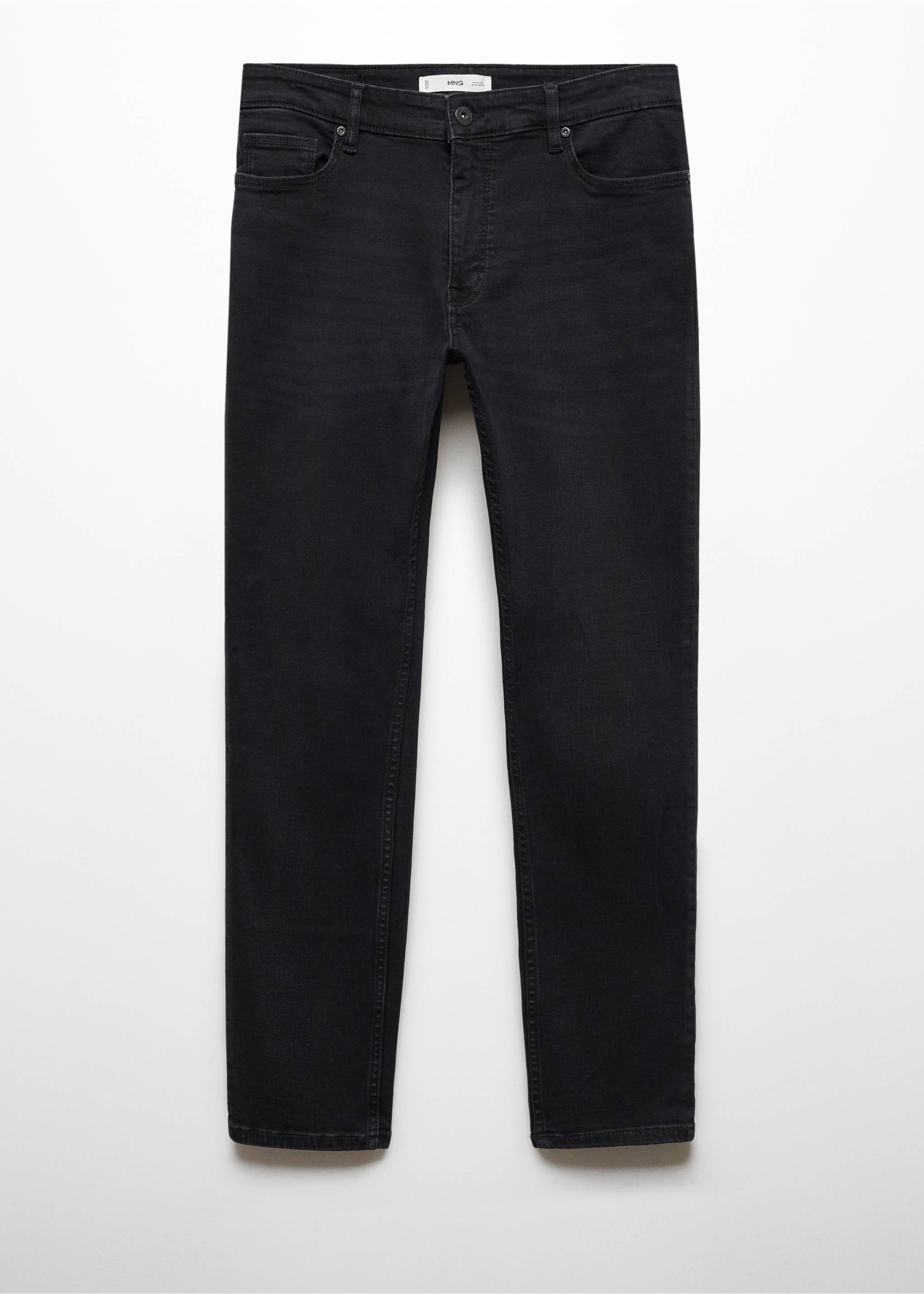 Jude skinny-fit jeans - Article without model, Black denim. Ref: 67010272-00.