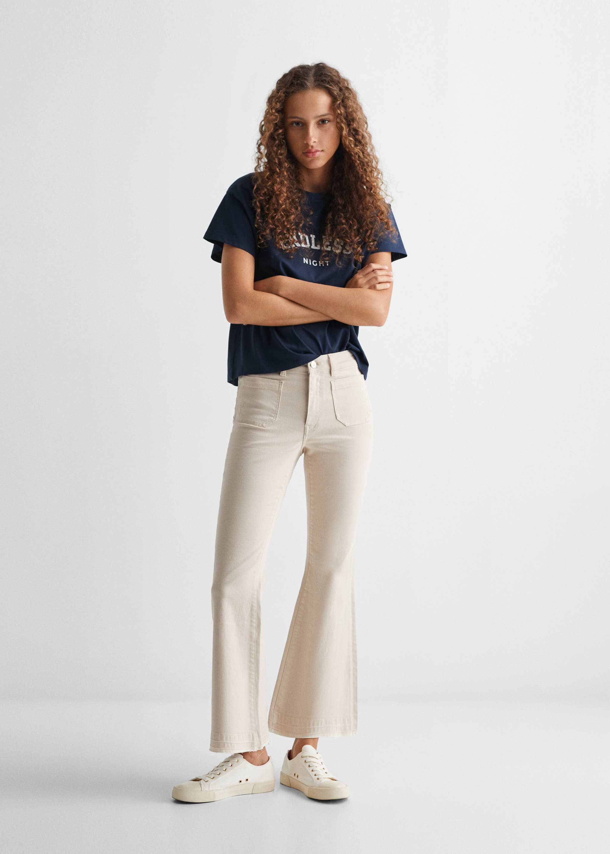 T-shirt message imprimé - Plan général